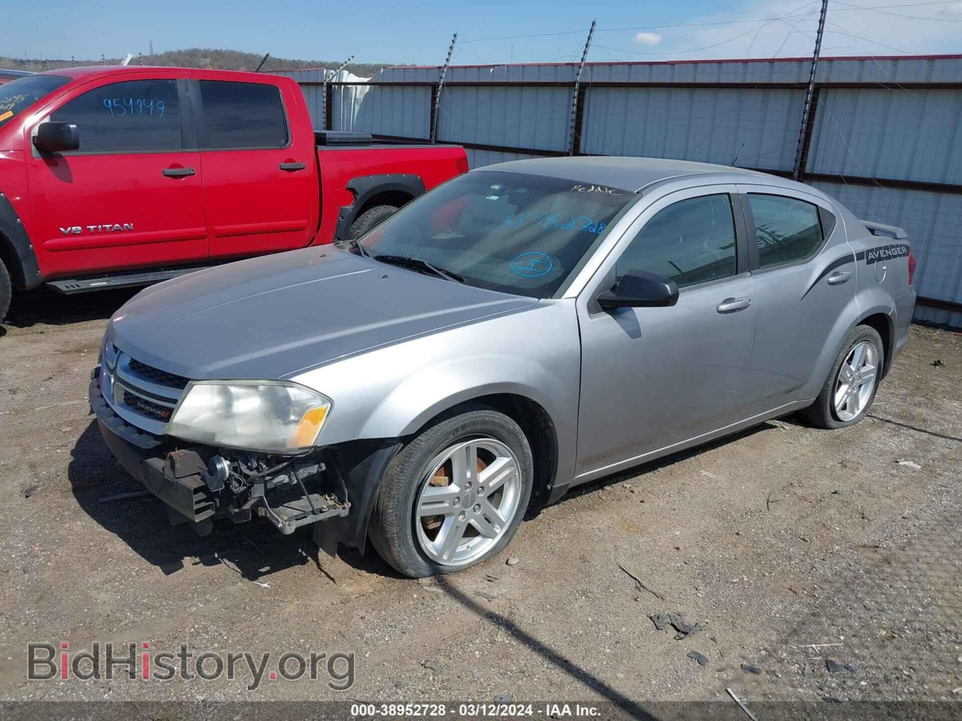 2013 DODGE AVENGER - VIN: 1C3CDZAG6DN720837 - Фото 2