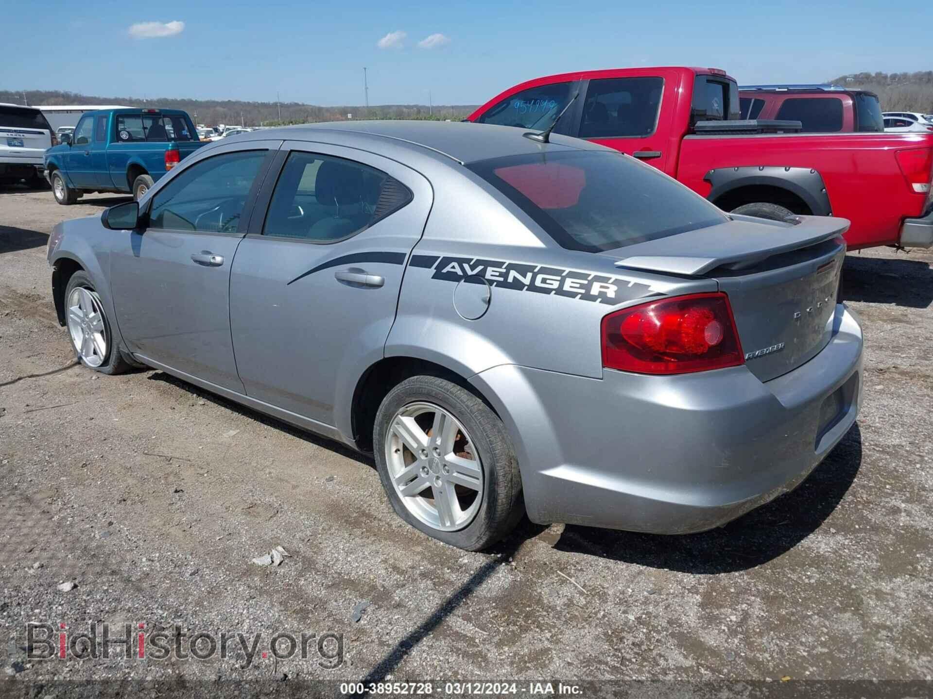 2013 DODGE AVENGER - VIN: 1C3CDZAG6DN720837 - Фото 3