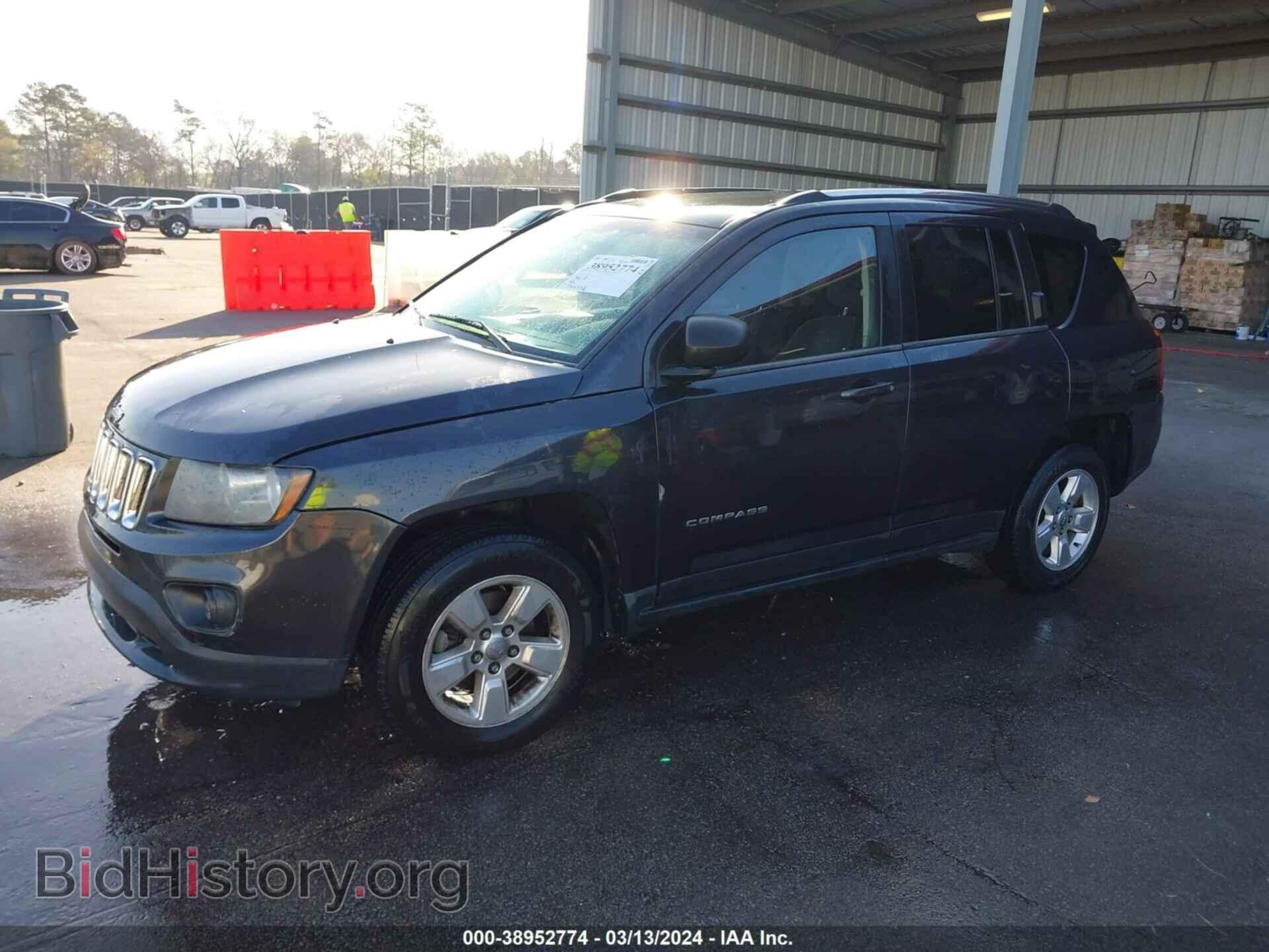 2014 JEEP COMPASS - VIN: 1C4NJCBA3ED594867 - Фото 2