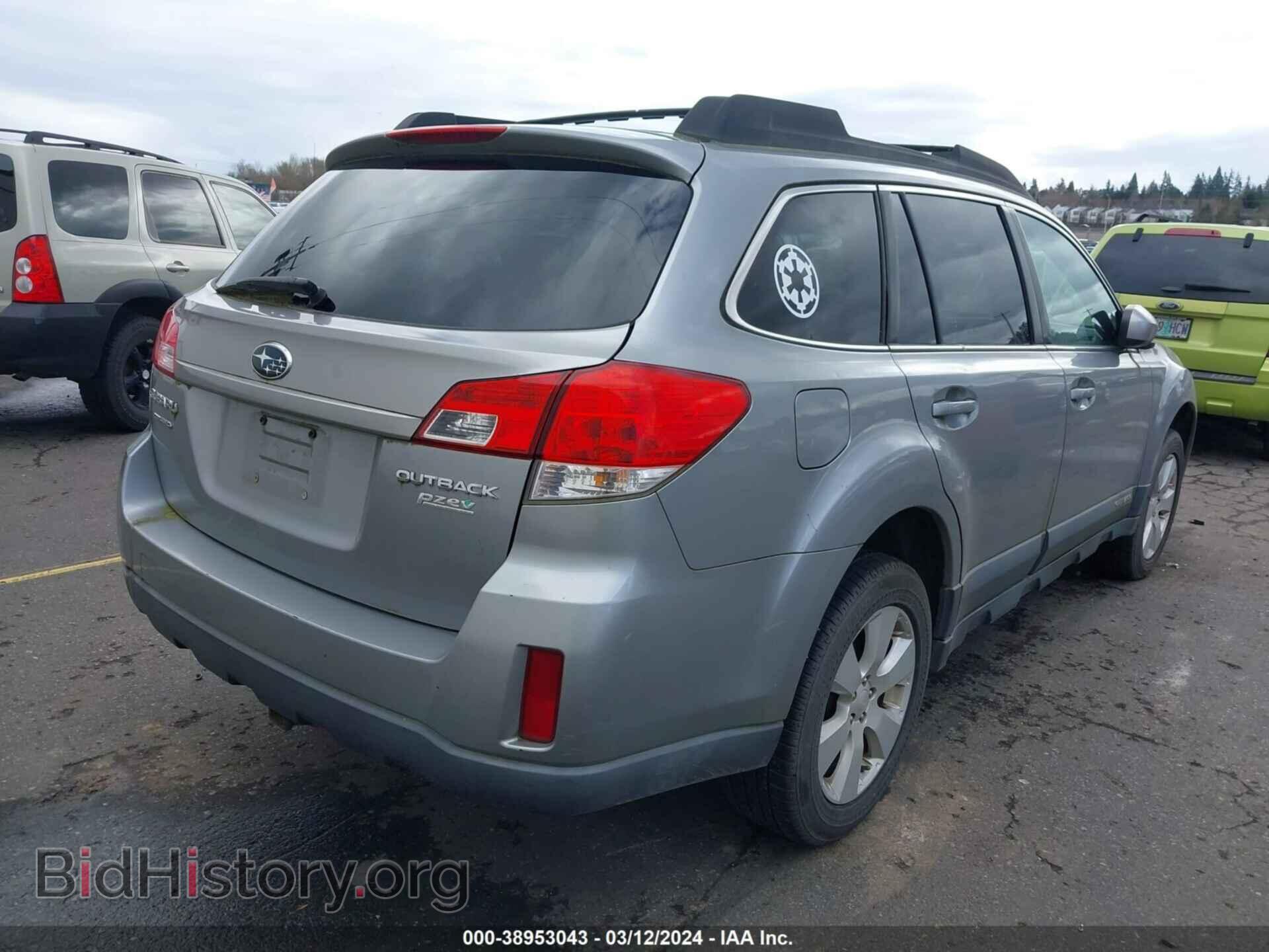 2011 SUBARU OUTBACK - VIN: 4S4BRBCC3B3317137 - Фото 4