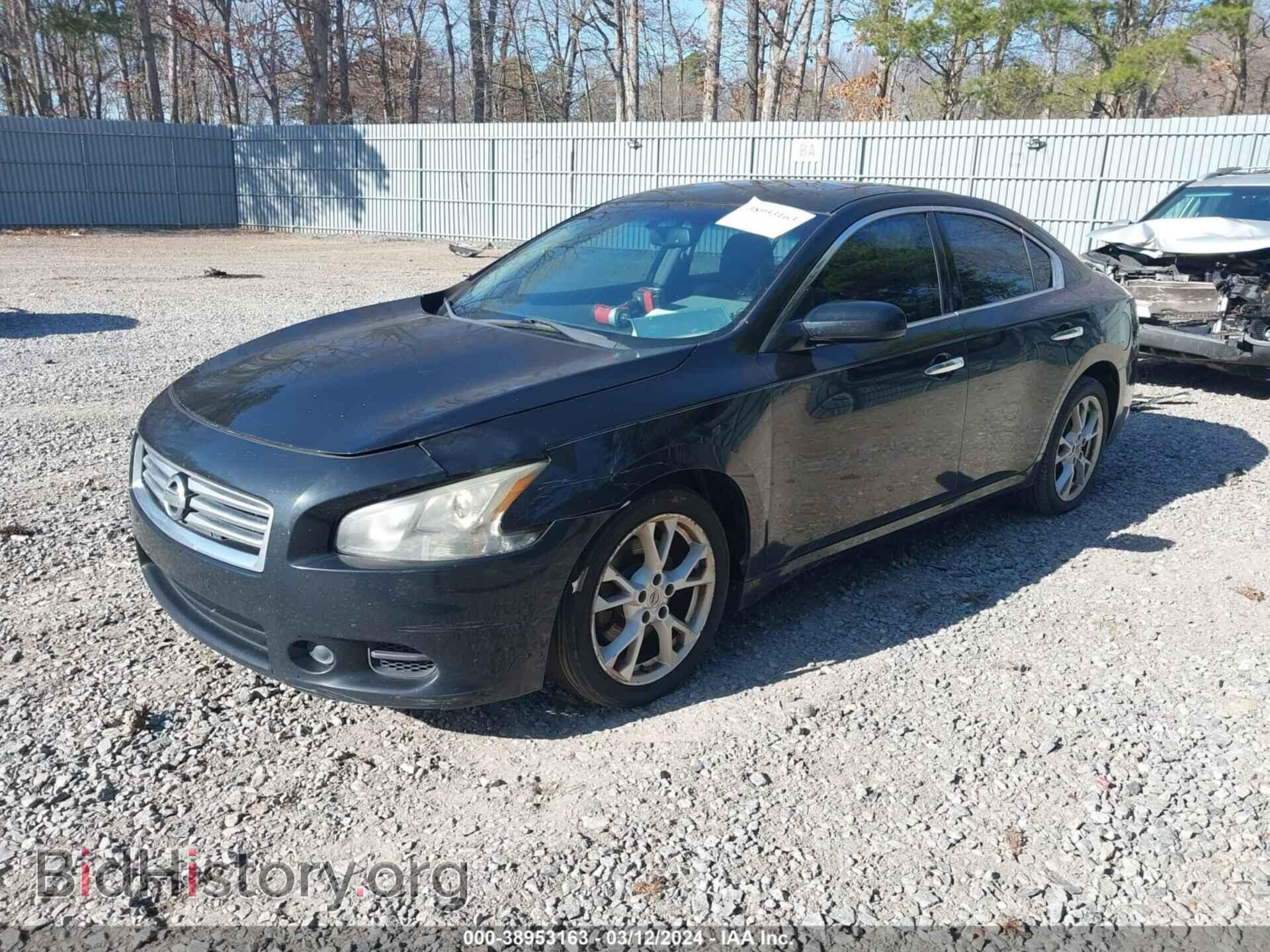 2012 NISSAN MAXIMA - VIN: 1N4AA5AP6CC818058 - Фото 2