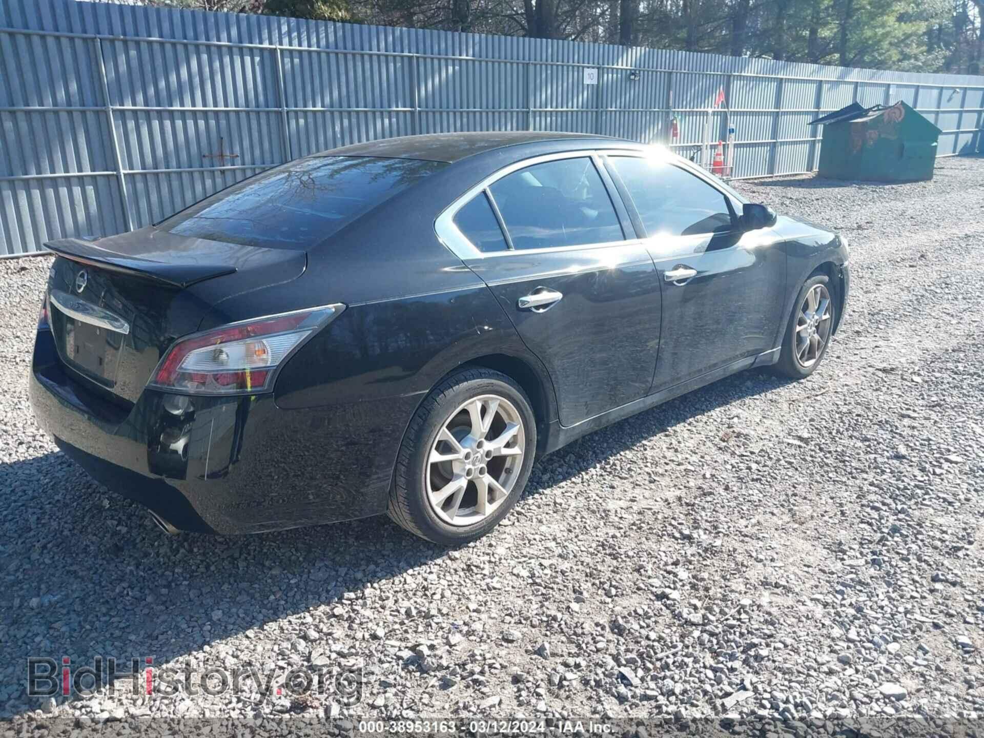 2012 NISSAN MAXIMA - VIN: 1N4AA5AP6CC818058 - Фото 4
