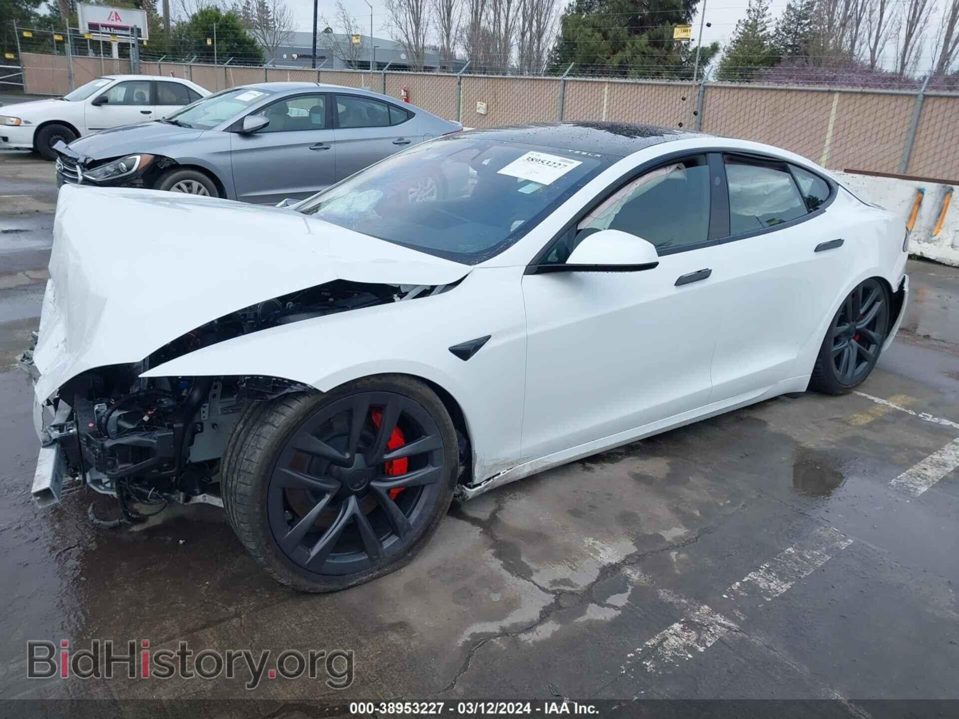 2023 TESLA MODEL S - VIN: 5YJSA1E69PF521920 - Фото 2