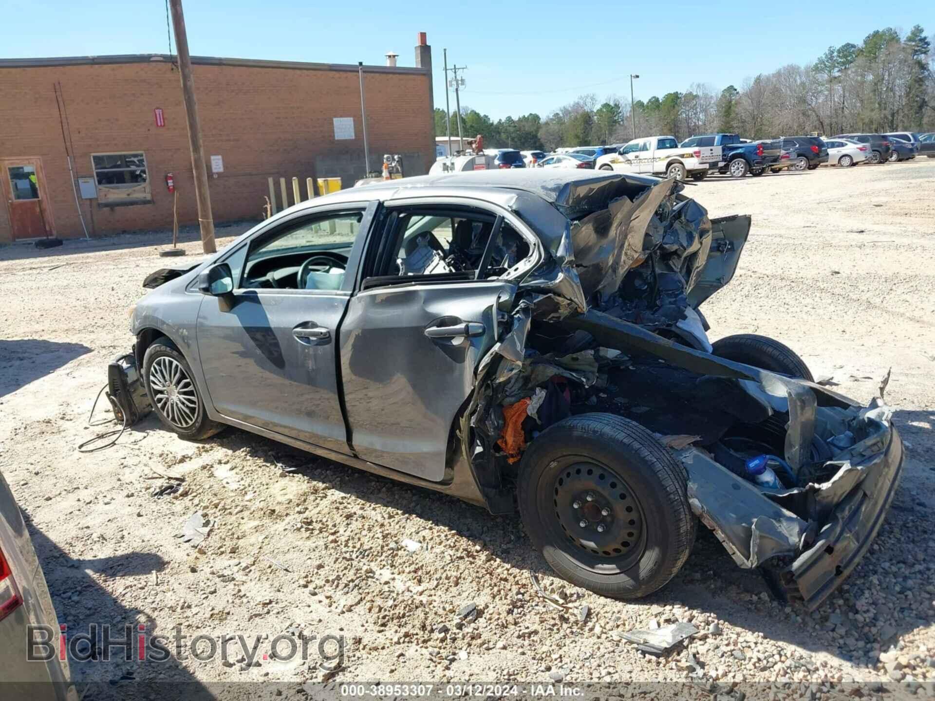 2012 HONDA CIVIC - VIN: 2HGFB2F54CH309930 - Photo 3