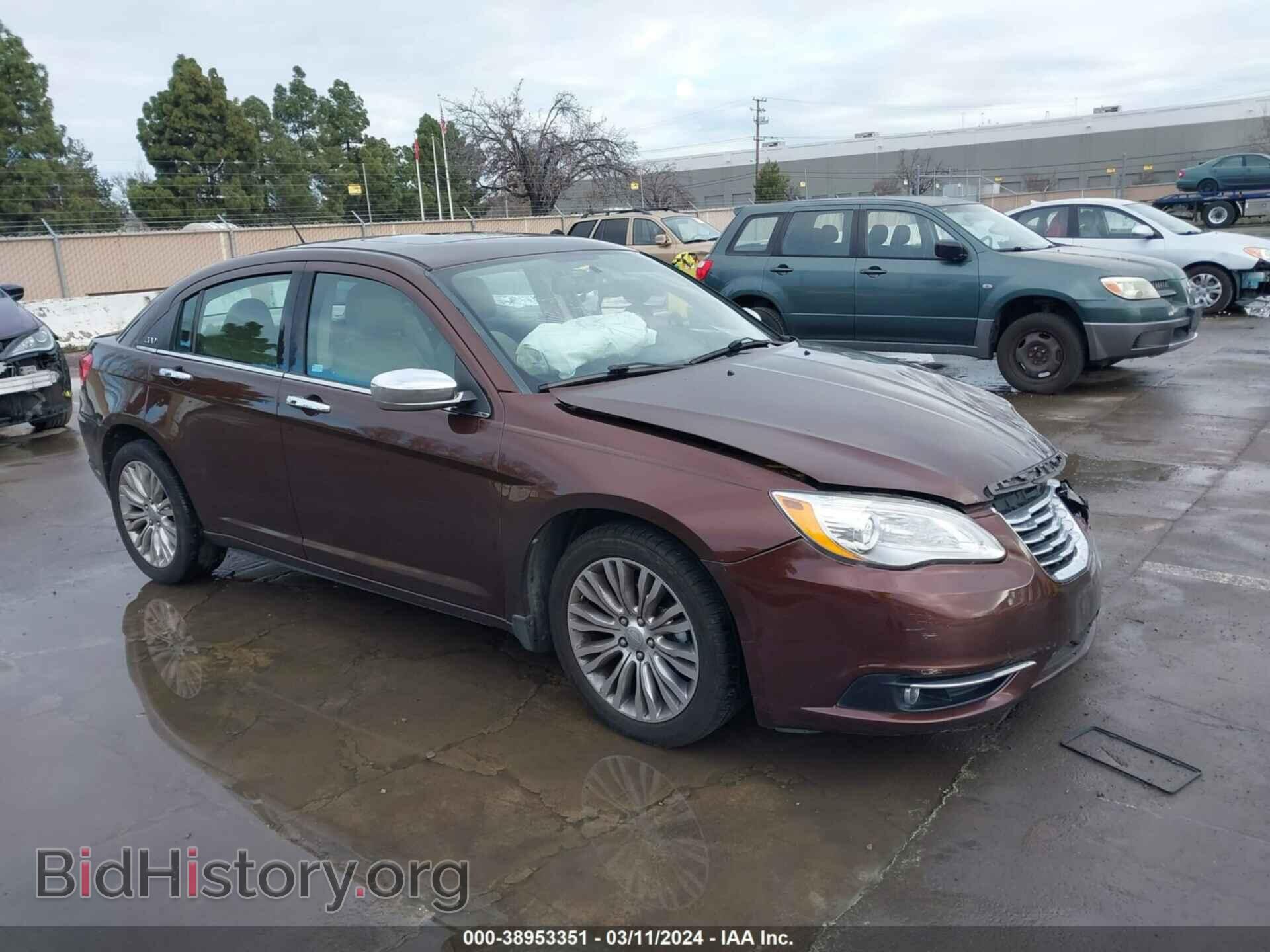 Фотография 1C3CCBCG0DN509284 - CHRYSLER 200 2013