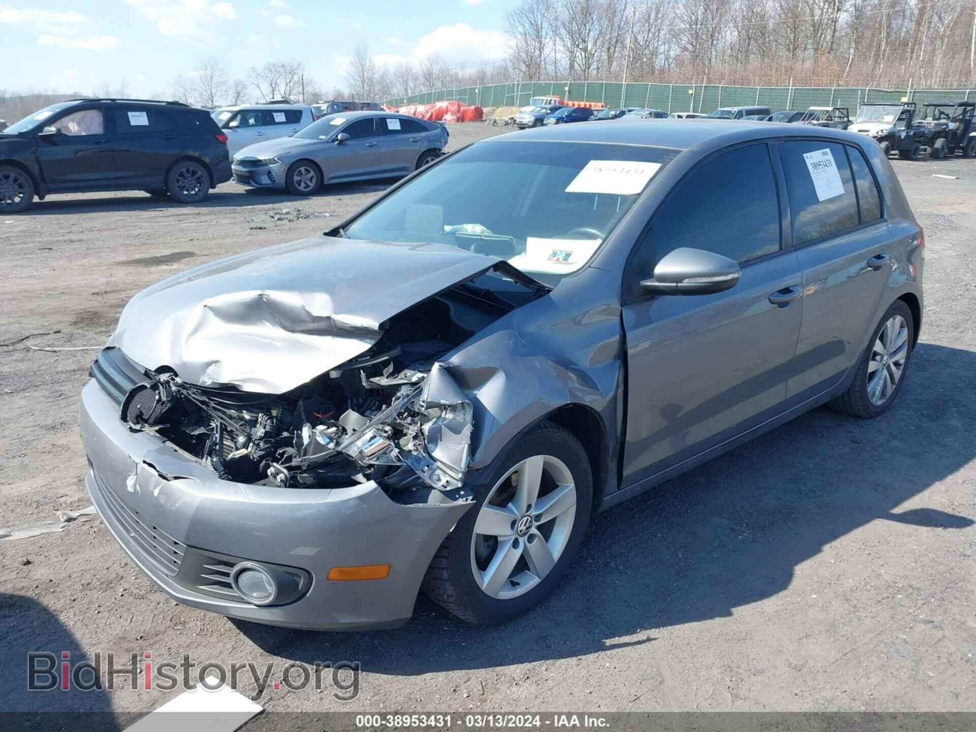 2014 VOLKSWAGEN GOLF - VIN: WVWDM7AJ3EW005106 - Фото 2