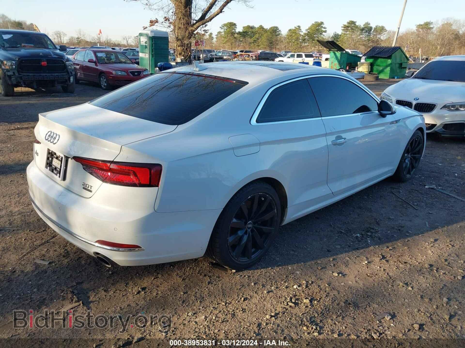 2018 AUDI A5 - VIN: WAUPNAF57JA084092 - Фото 4