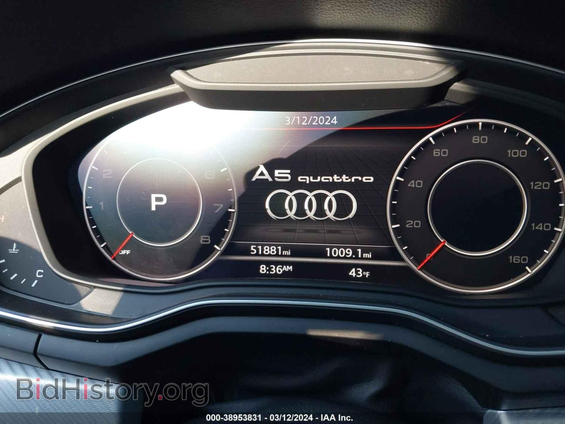 2018 AUDI A5 - VIN: WAUPNAF57JA084092 - Фото 7