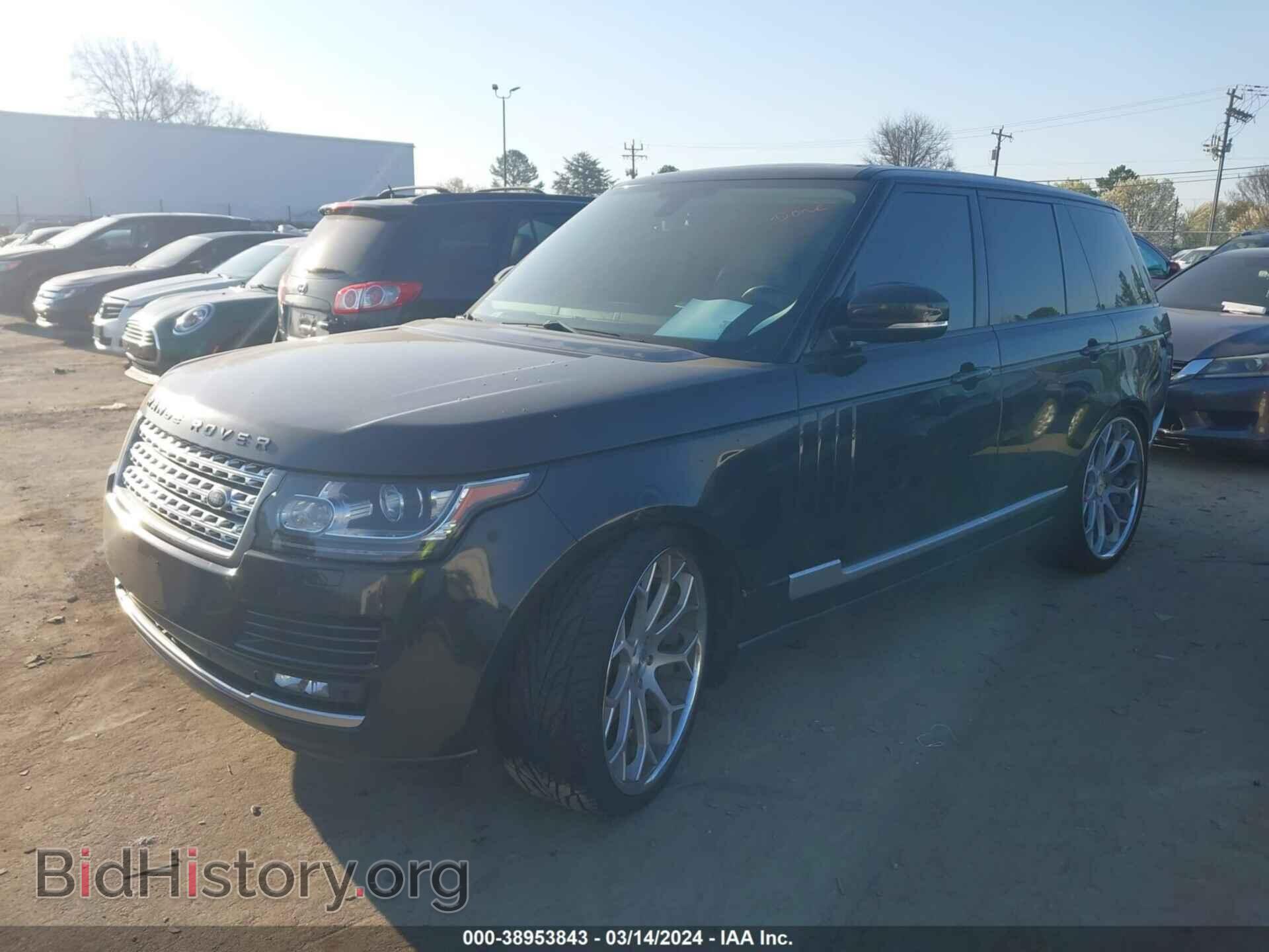 2013 LAND ROVER RANGE ROVER - VIN: SALGS2DF4DA100324 - Фото 2