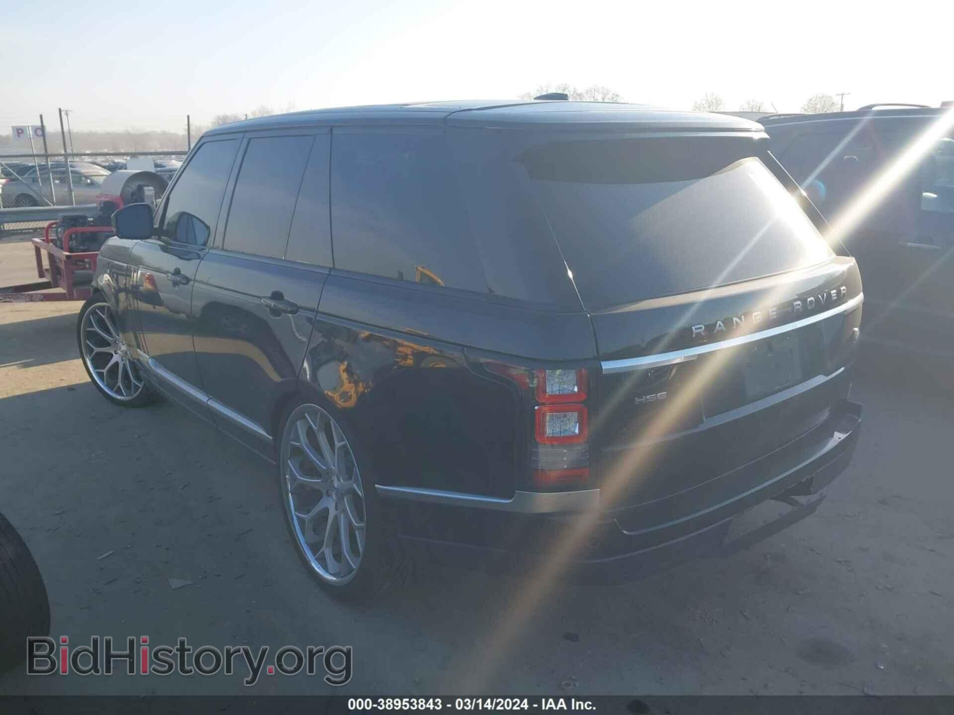 2013 LAND ROVER RANGE ROVER - VIN: SALGS2DF4DA100324 - Фото 3