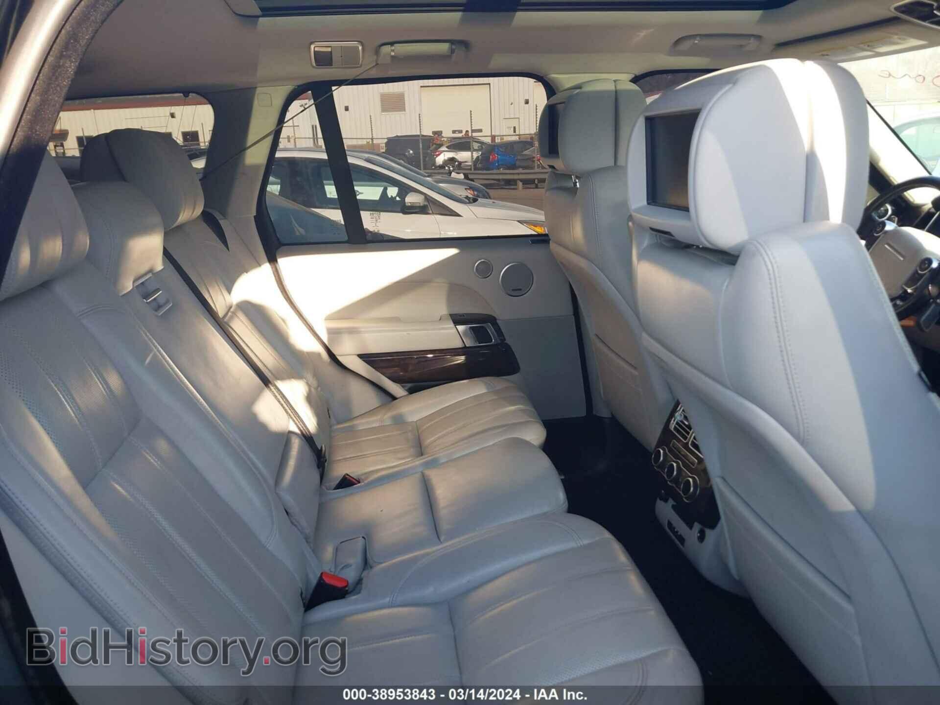 2013 LAND ROVER RANGE ROVER - VIN: SALGS2DF4DA100324 - Фото 8