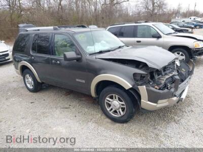 2006 Ford EXPLORER Eddie Bauer, brown — VIN 1FMEU74E06UB28809, IAAI