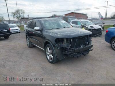 2012 Dodge DURANGO Citadel, black — VIN 1C4SDJET8CC308865, IAAI