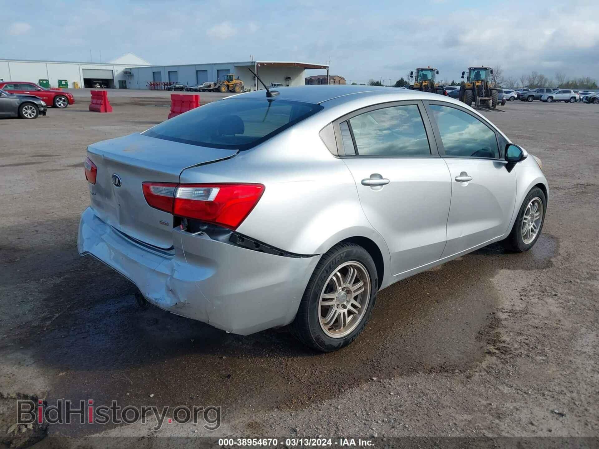 2013 KIA RIO - VIN: KNADM4A31D6177985 - Фото 4
