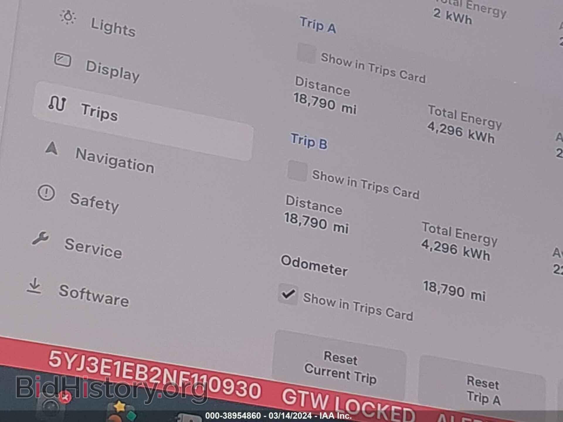 2022 TESLA MODEL 3 - VIN: 5YJ3E1EB2NF110930 - Фото 7