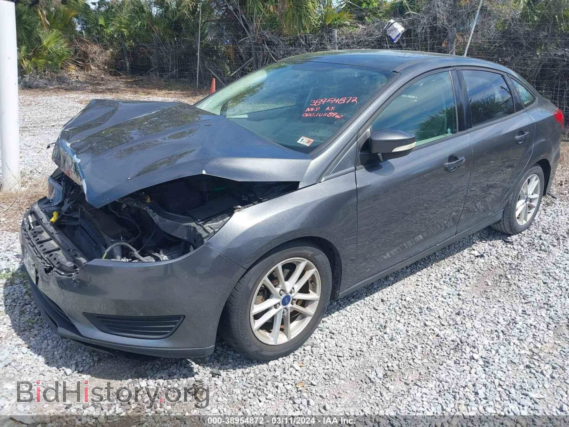 2017 FORD FOCUS - VIN: 1FADP3F28HL256829 - Фото 2