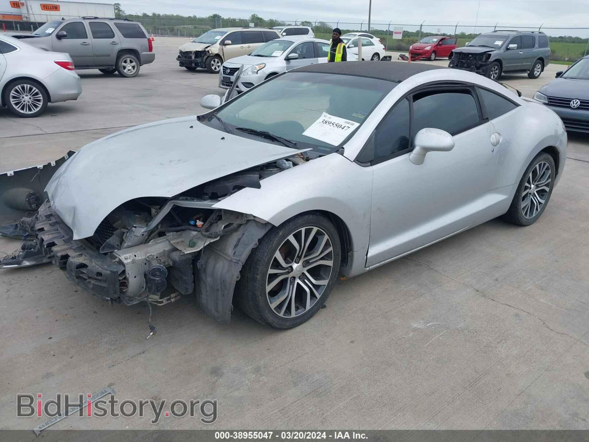 2006 MITSUBISHI ECLIPSE - VIN: 4A3AK34T56E002789 - Фото 2