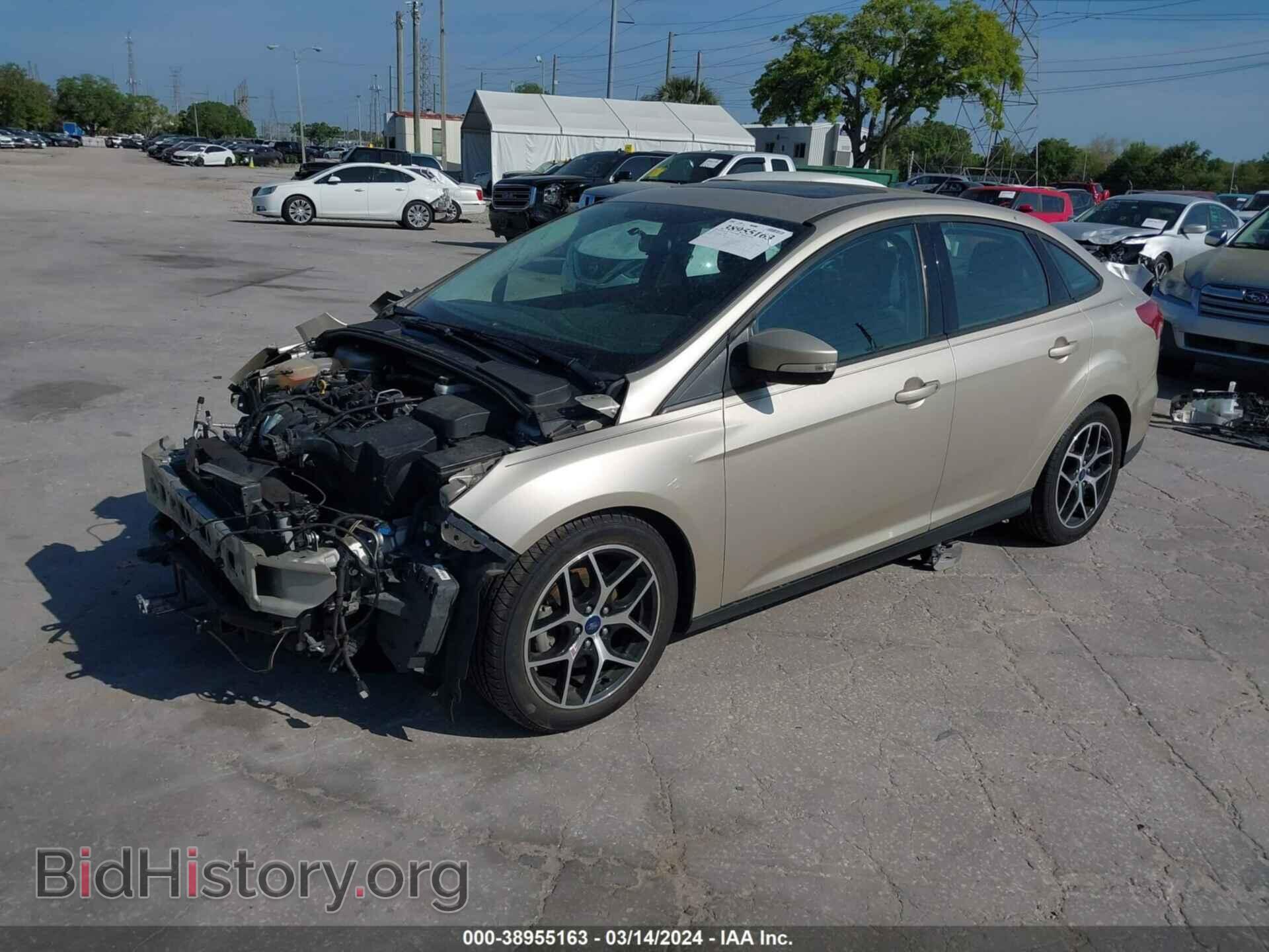 2018 FORD FOCUS - VIN: 1FADP3H28JL266263 - Фото 2