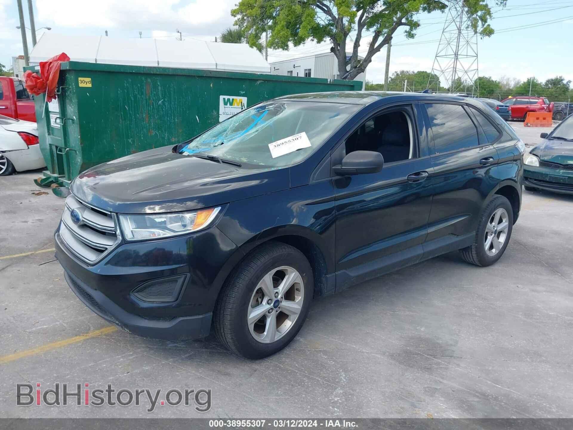 2015 FORD EDGE - VIN: 2FMTK3G80FBB37589 - Photo 2