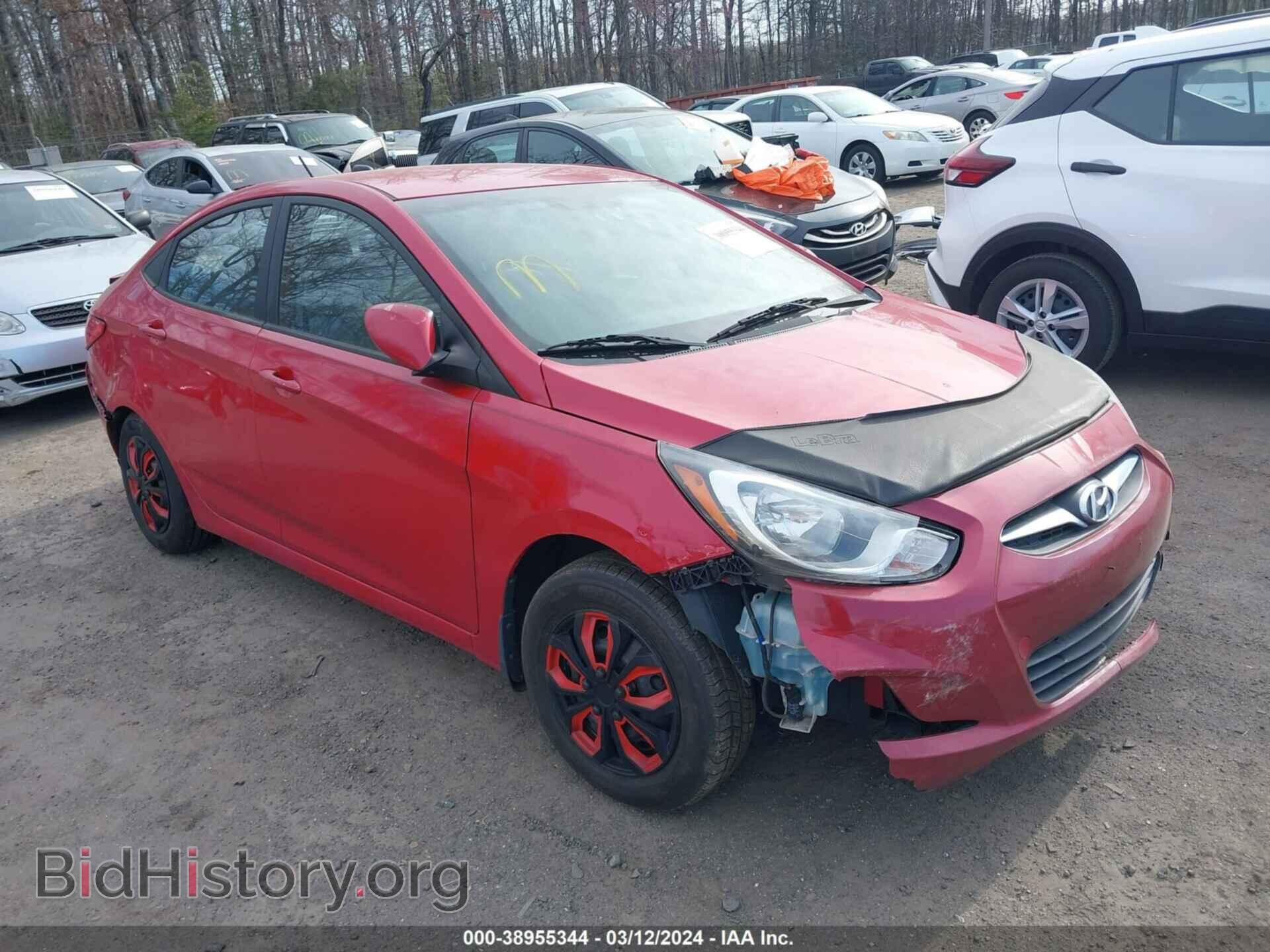Photo KMHCT4AE8EU729705 - HYUNDAI ACCENT 2014