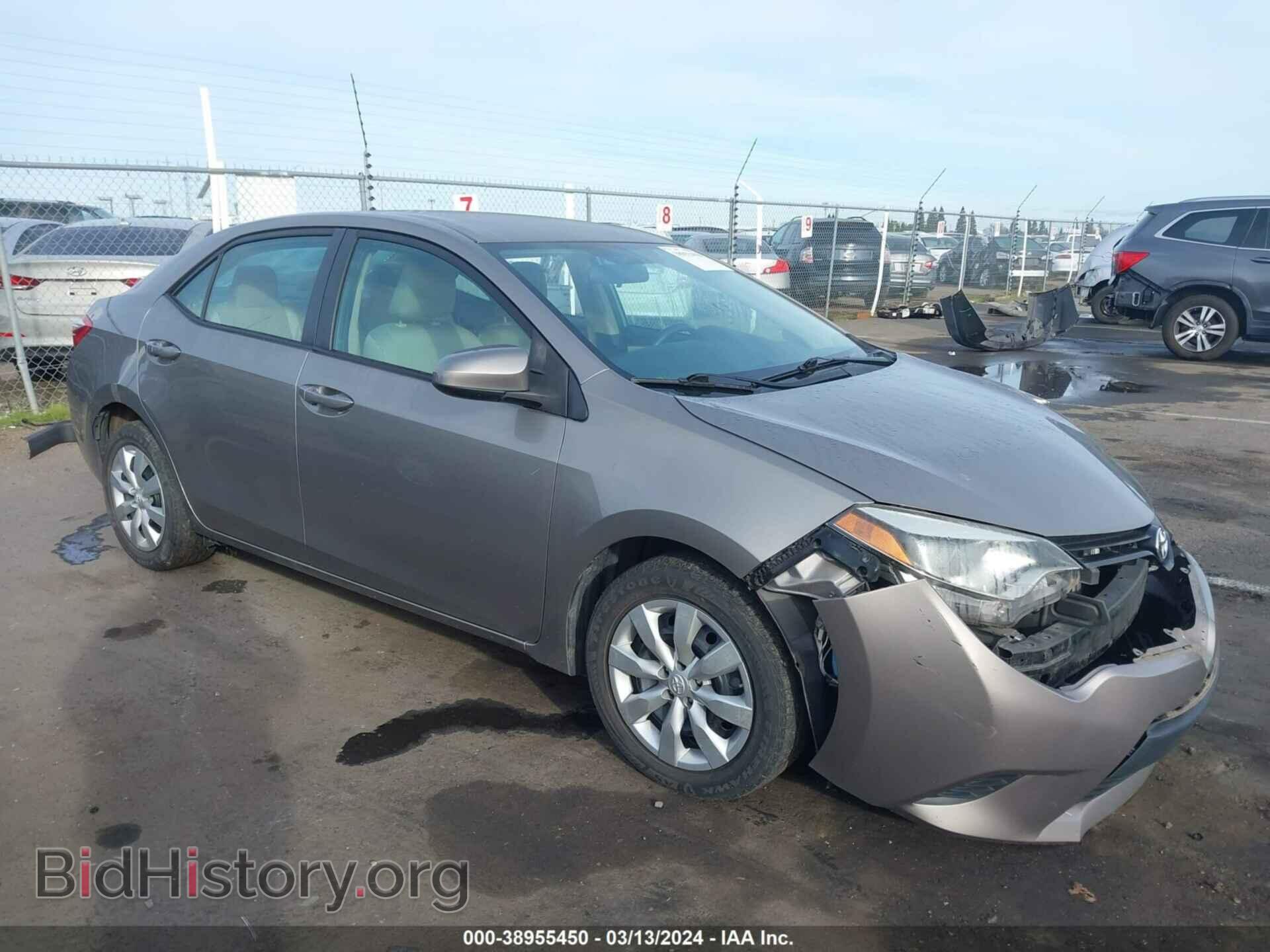 Фотография 2T1BURHE6EC165274 - TOYOTA COROLLA 2014