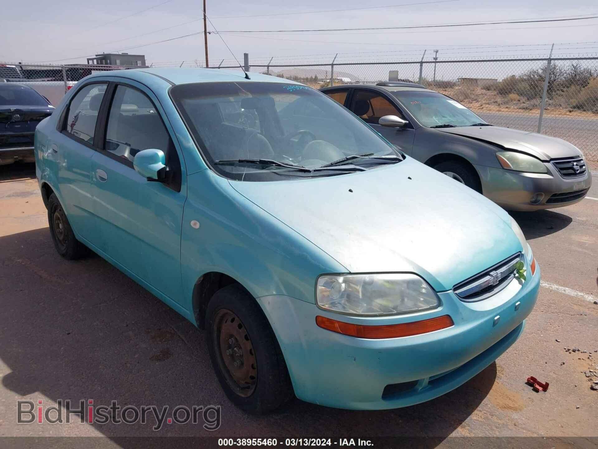 2006 CHEVROLET AVEO - VIN: KL1TD56656B526218 - Фото 6