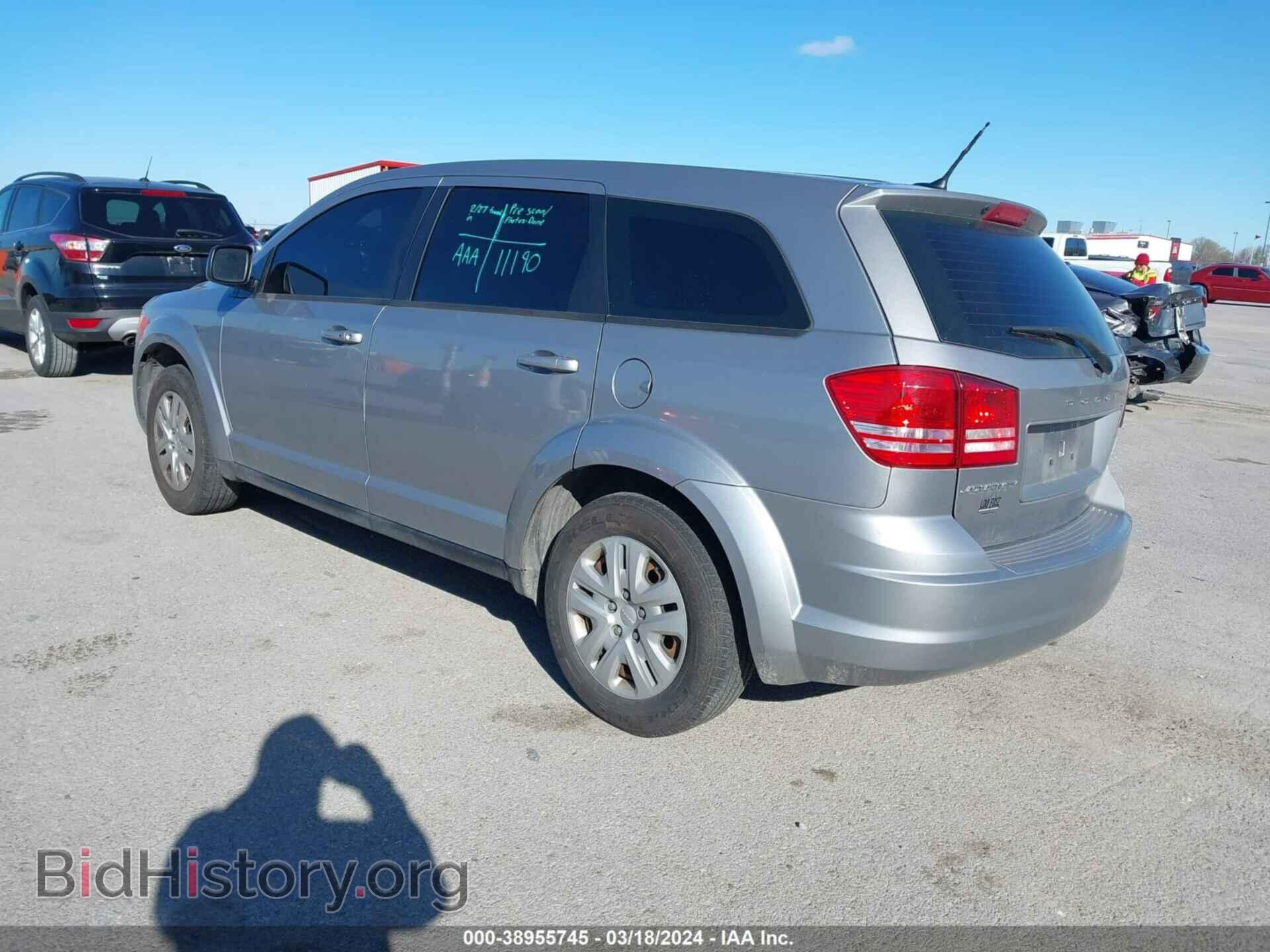 2015 DODGE JOURNEY - VIN: 3C4PDCAB2FT670567 - Photo 3