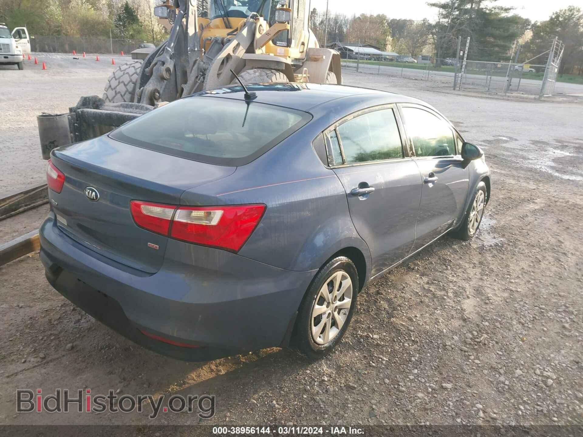 2016 KIA RIO - VIN: KNADM4A31G6646111 - Фото 4