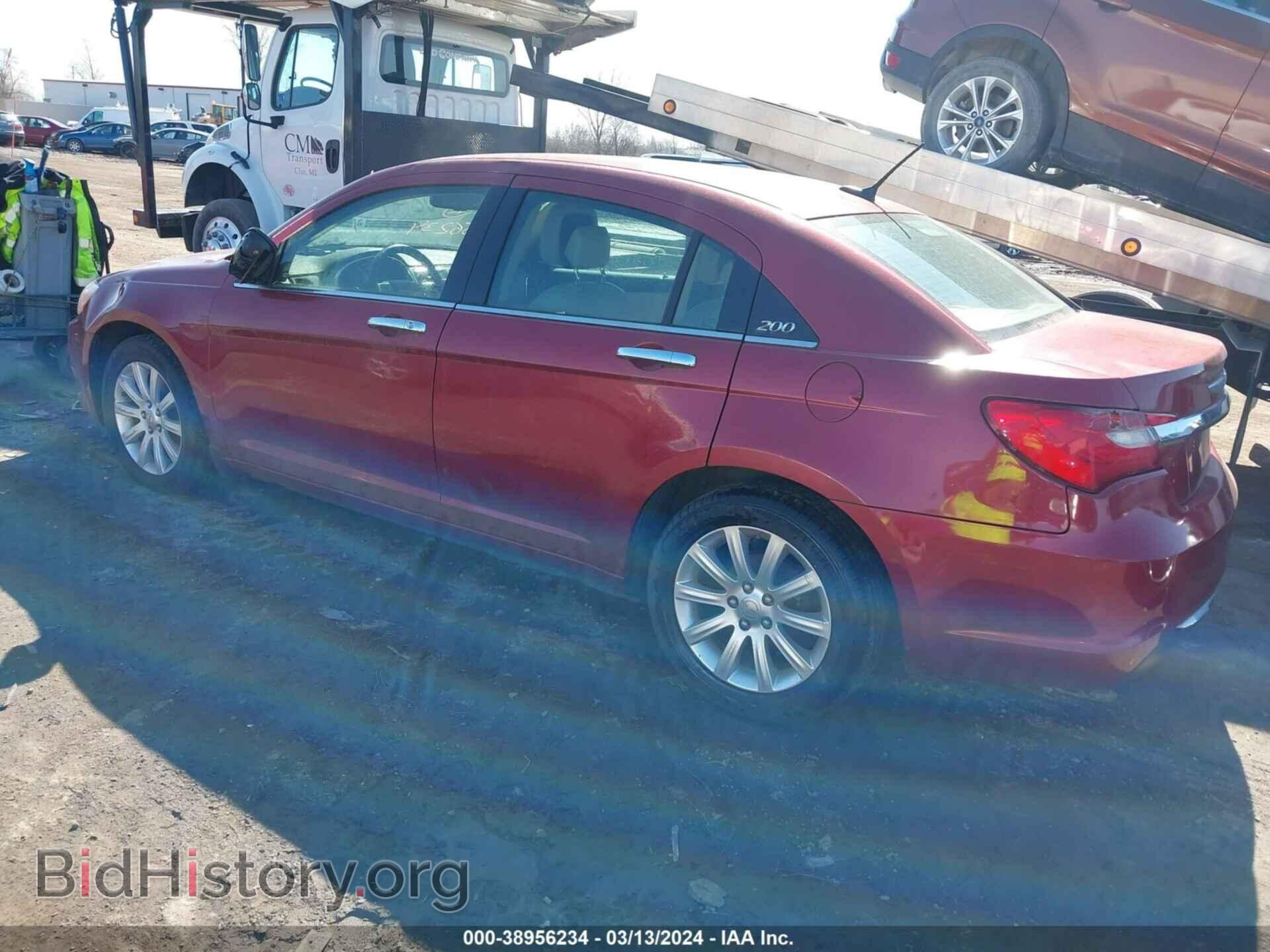 2013 CHRYSLER 200 - VIN: 1C3CCBCG6DN525974 - Фото 3