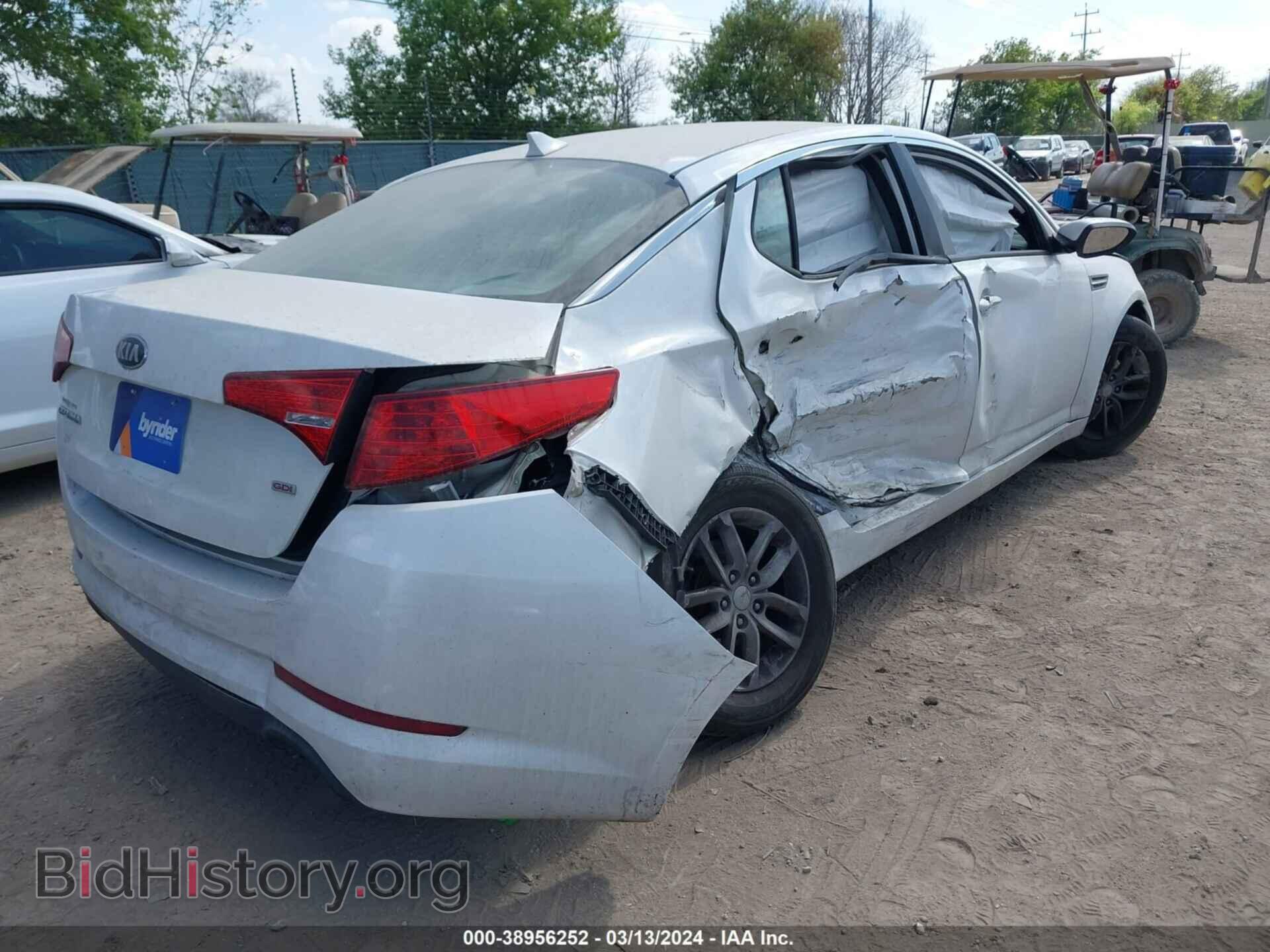 2013 KIA OPTIMA - VIN: KNAGM4A74D5328291 - Photo 4