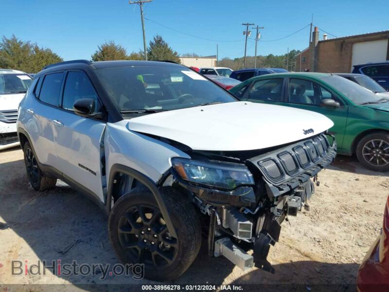 2022 Jeep COMPASS Altitude 4X4 (VIN 3C4NJDBB9NT227853) — photo 1 of 16, IAAI, damage: front end