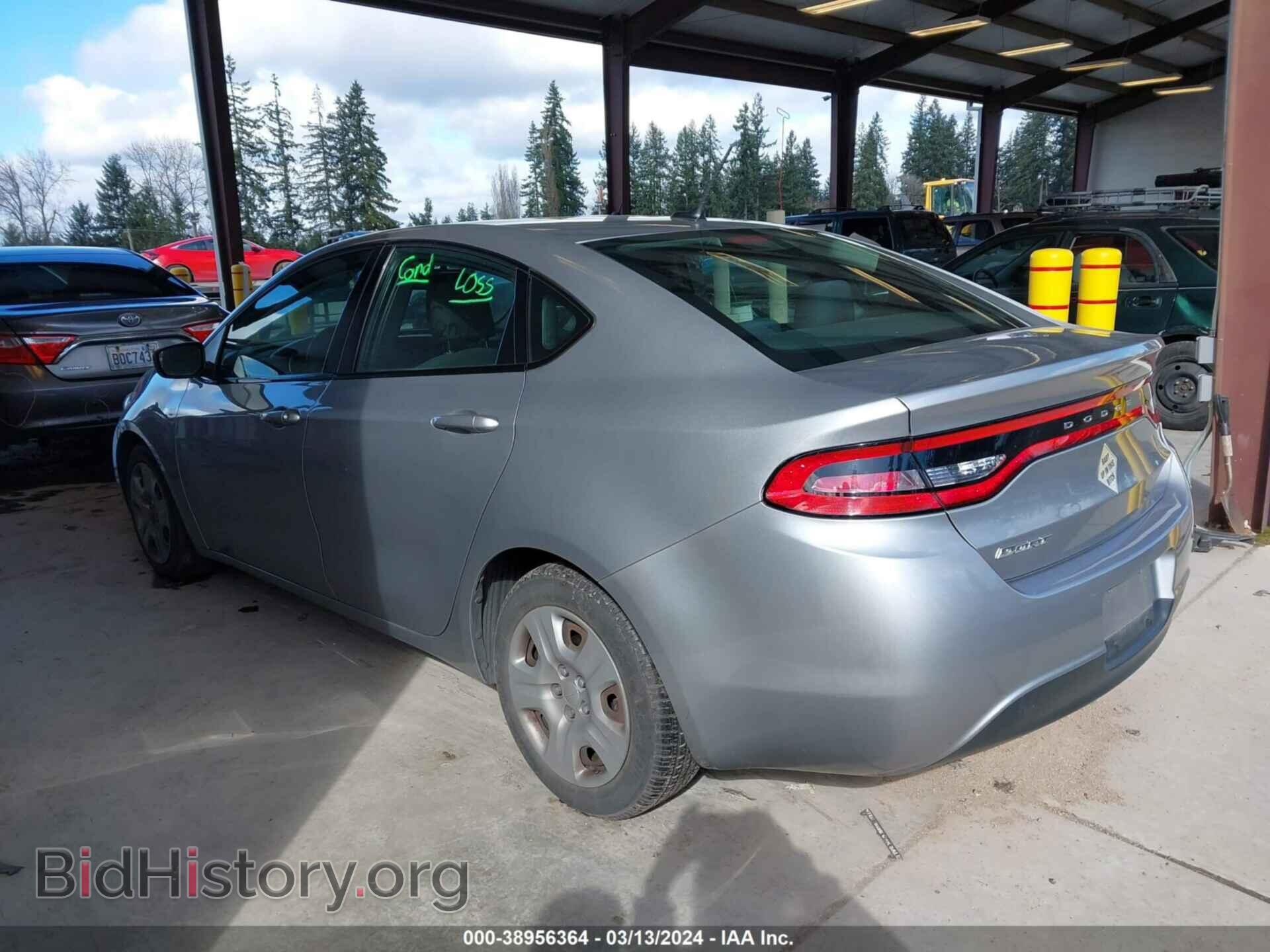 2016 DODGE DART - VIN: 1C3CDFAA5GD736810 - Фото 3