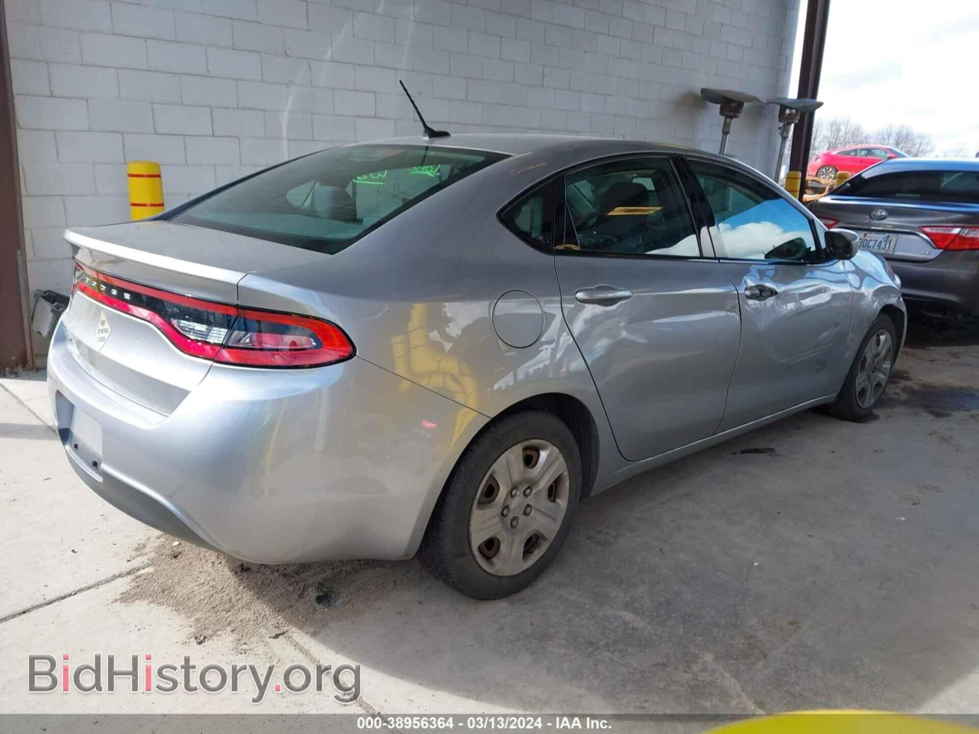 2016 DODGE DART - VIN: 1C3CDFAA5GD736810 - Фото 4