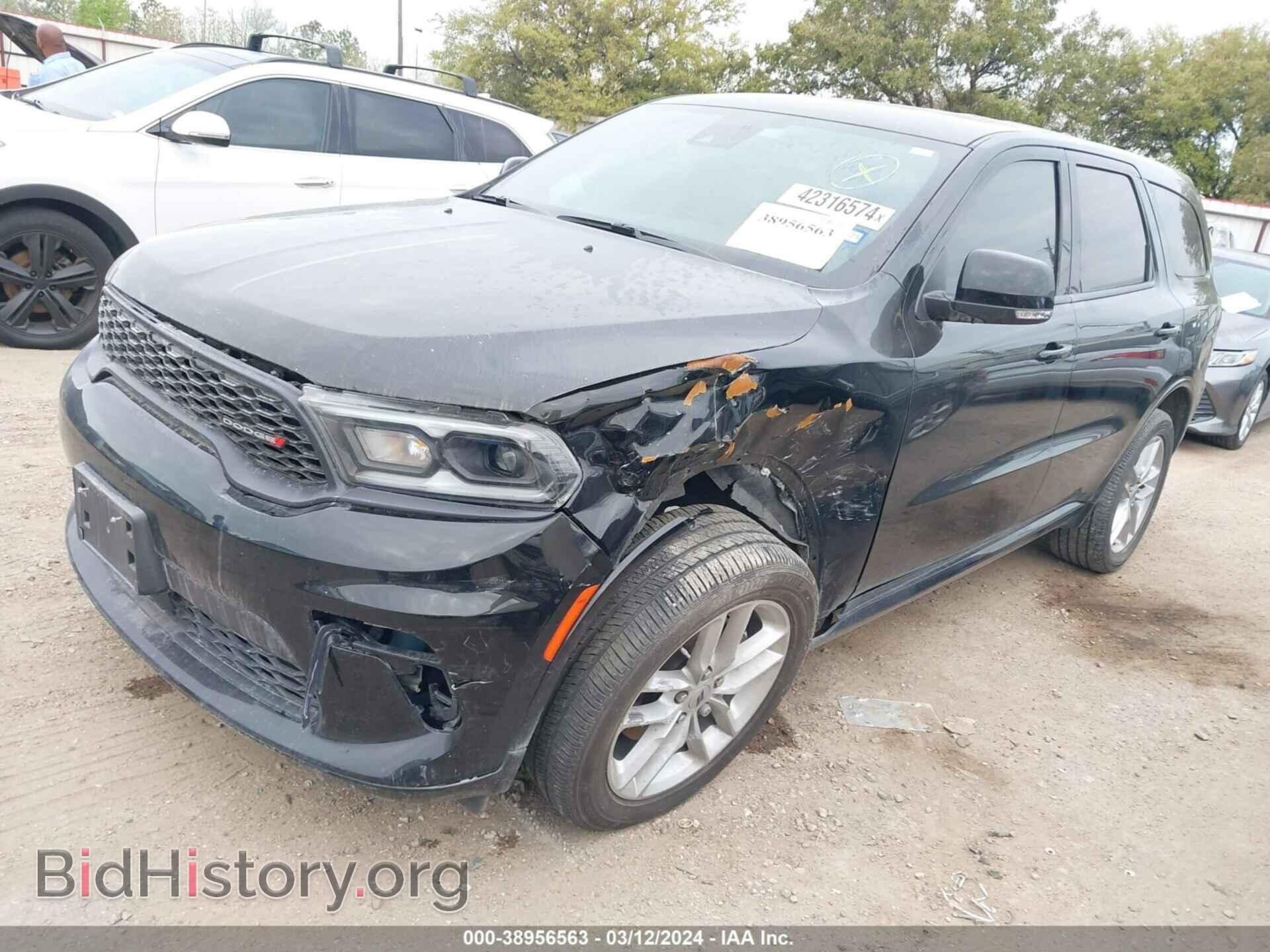 2022 DODGE DURANGO - VIN: 1C4RDJDGXNC206831 - Фото 2