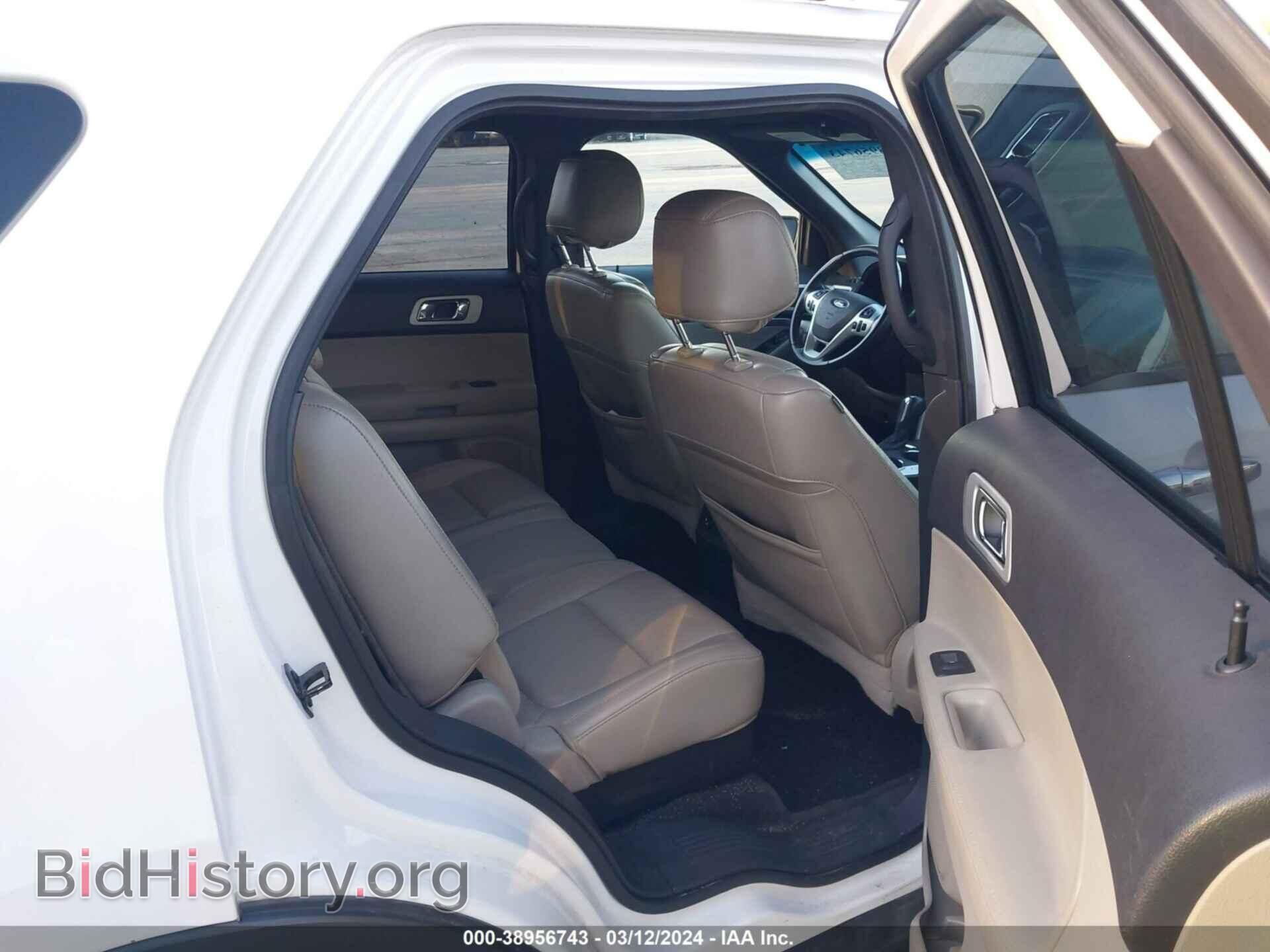 2012 FORD EXPLORER - VIN: 1FMHK7D88CGA65322 - Фото 8