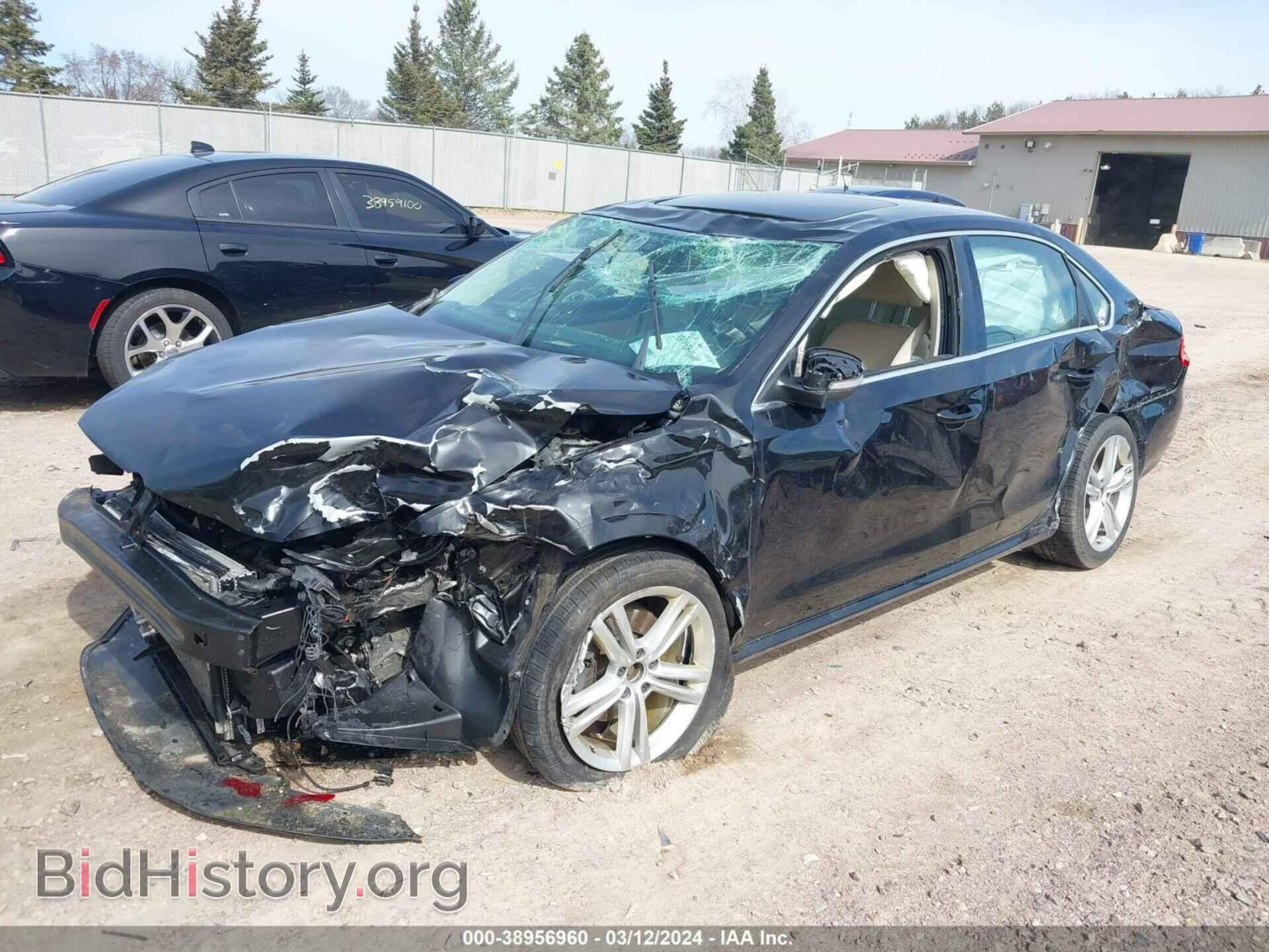 2014 VOLKSWAGEN PASSAT - VIN: 1VWBN7A32EC010477 - Фото 2
