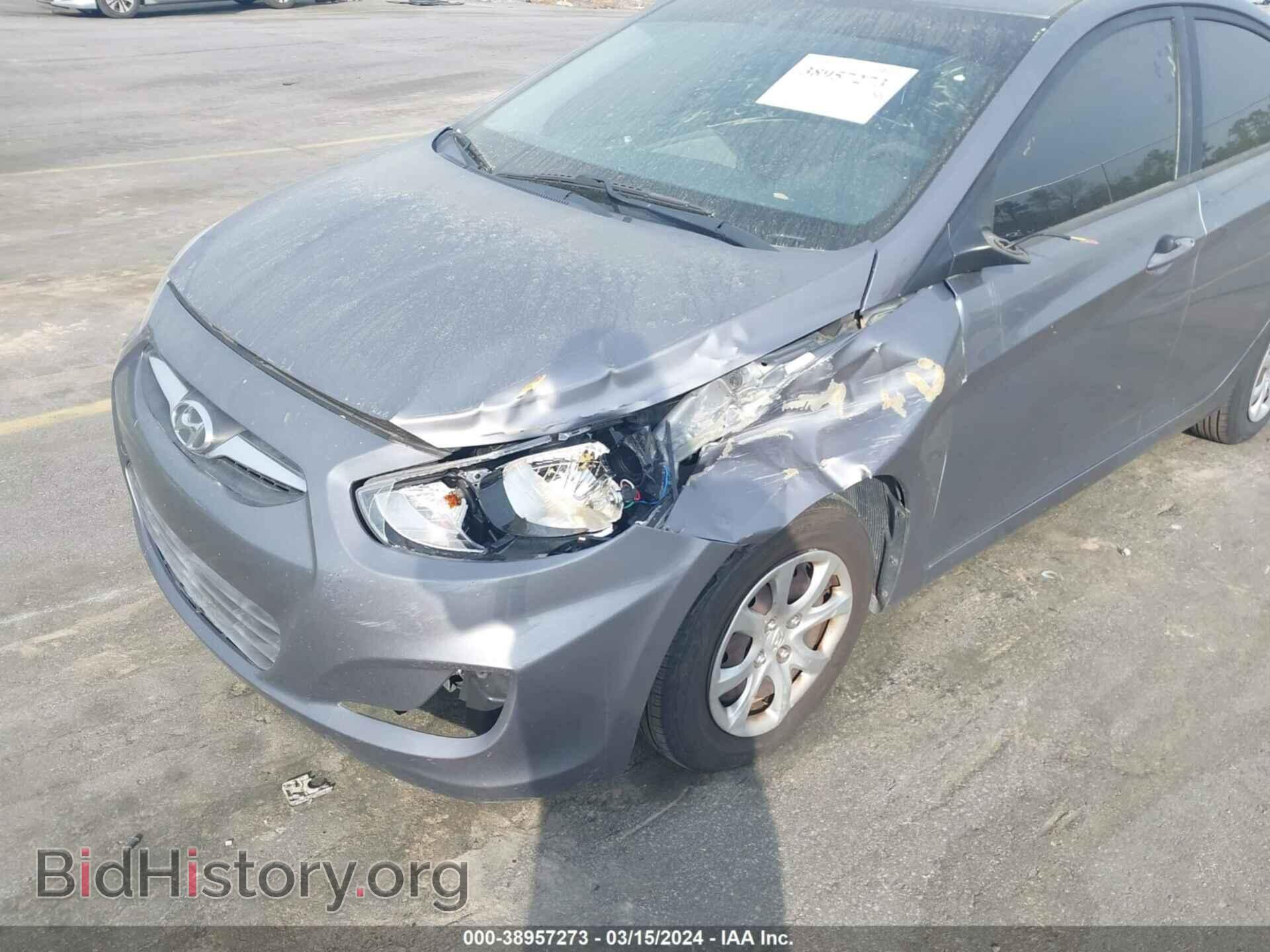 2013 HYUNDAI ACCENT - VIN: KMHCT4AE2DU528333 - Фото 6
