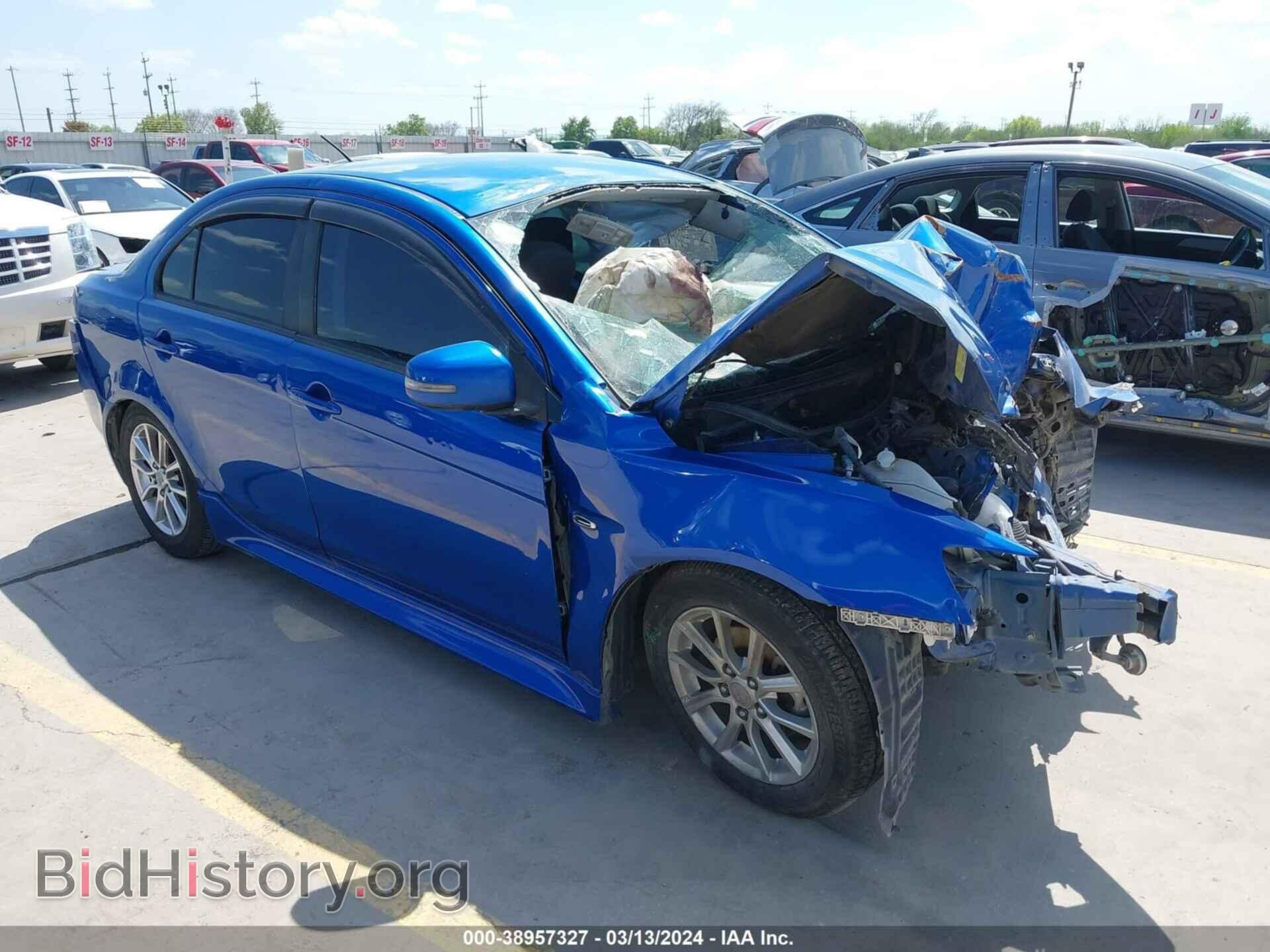 Фотография JA32U2FU2GU009397 - MITSUBISHI LANCER 2016