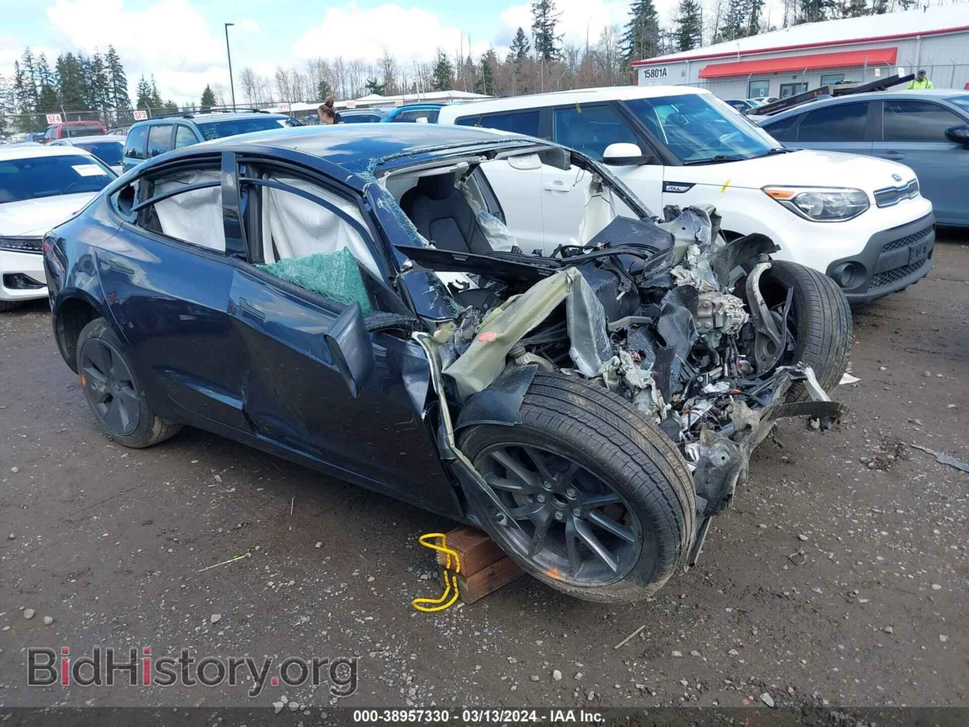 Фотография 5YJ3E1EA4PF698453 - TESLA MODEL 3 2023