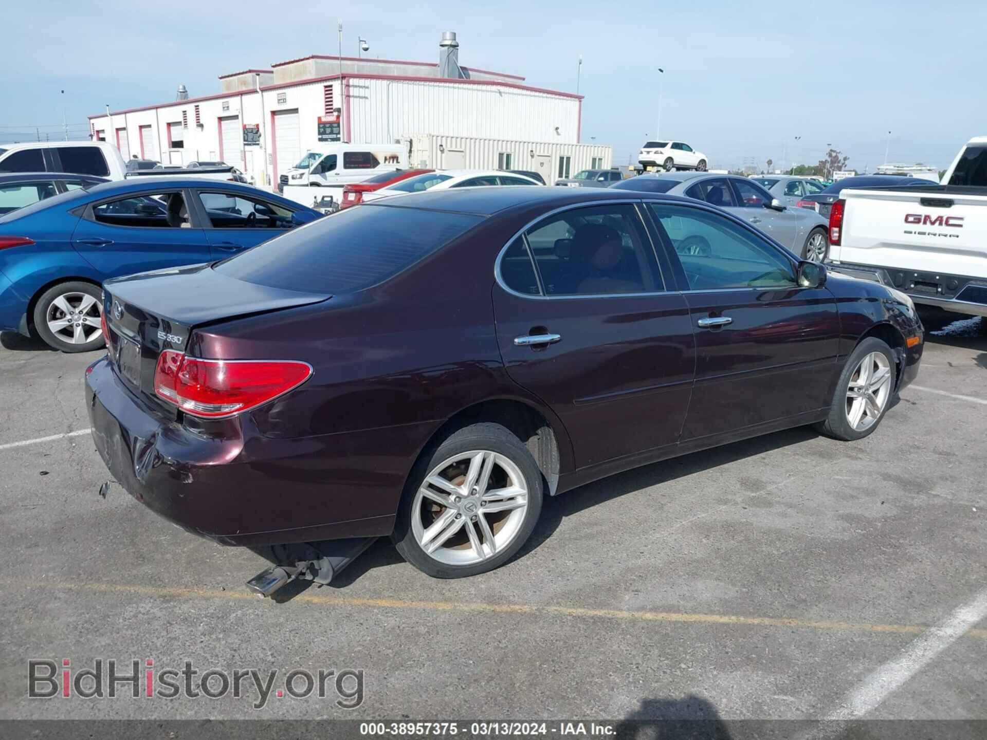 2006 LEXUS ES 330 - VIN: JTHBA30G365172425 - Фото 4
