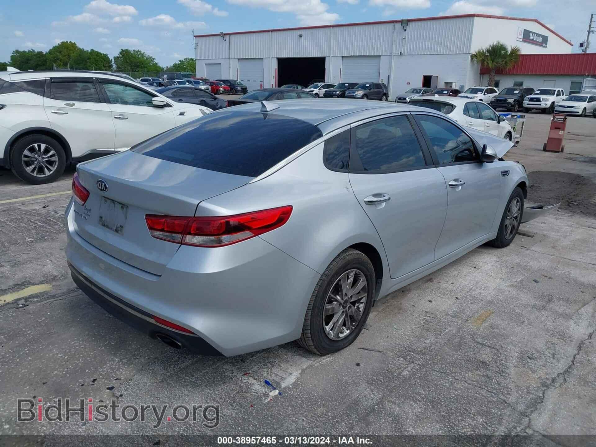 2016 KIA OPTIMA - VIN: KNAGT4L33G5110473 - Фото 4