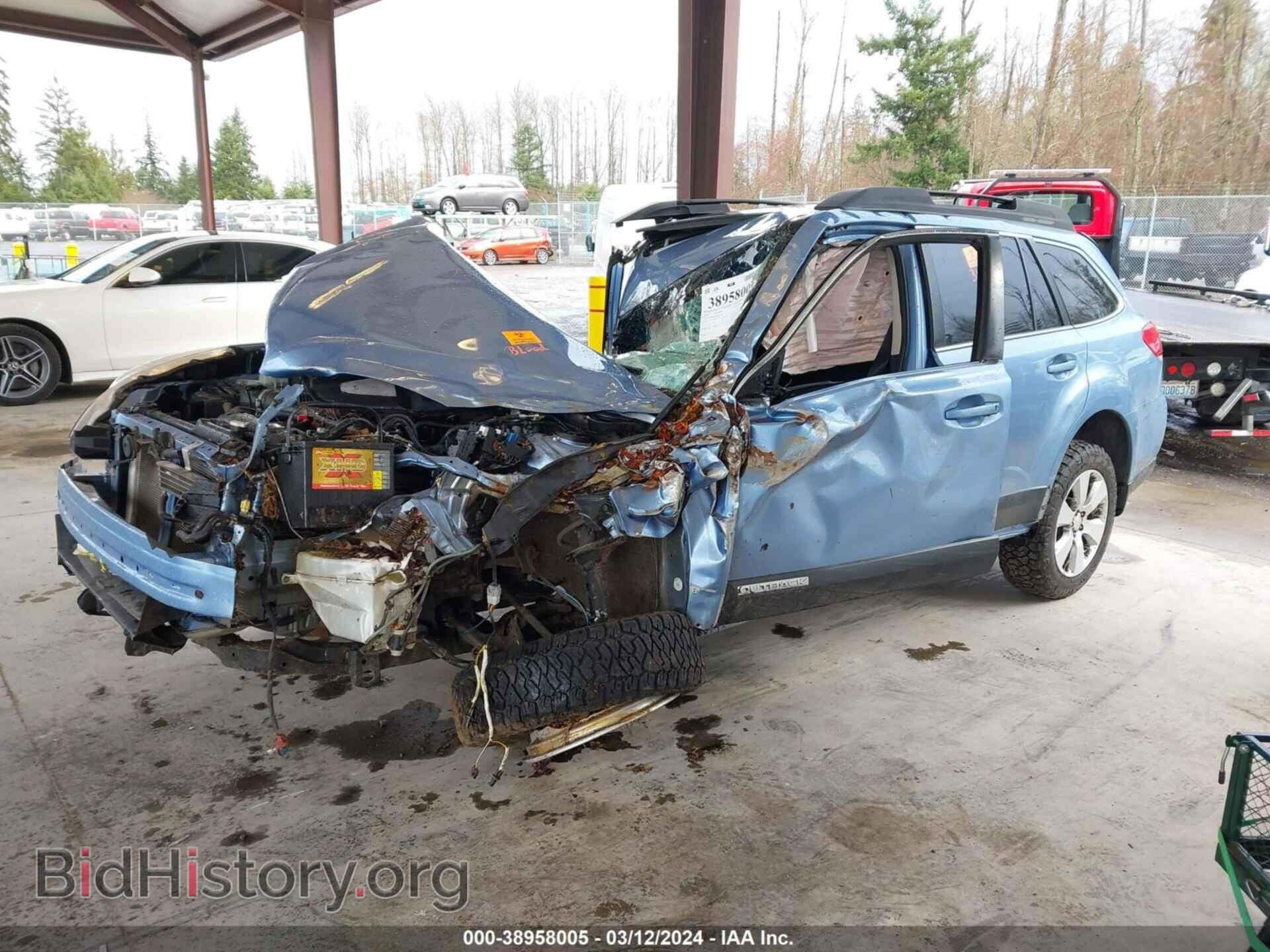 2010 SUBARU OUTBACK - VIN: 4S4BRBGCXA3324465 - Фото 2