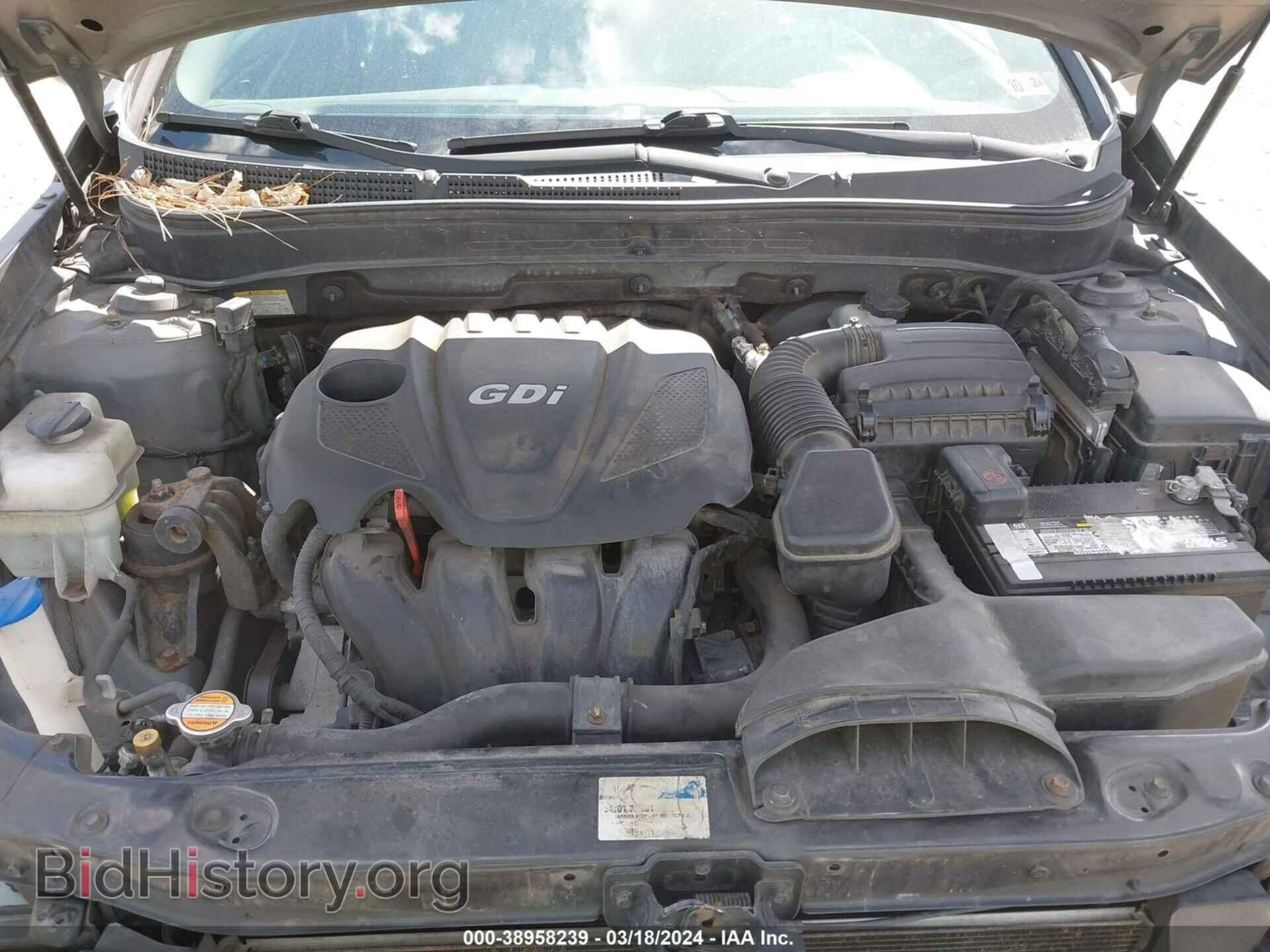 2012 HYUNDAI SONATA - VIN: 5NPEB4AC7CH439204 - Фото 10