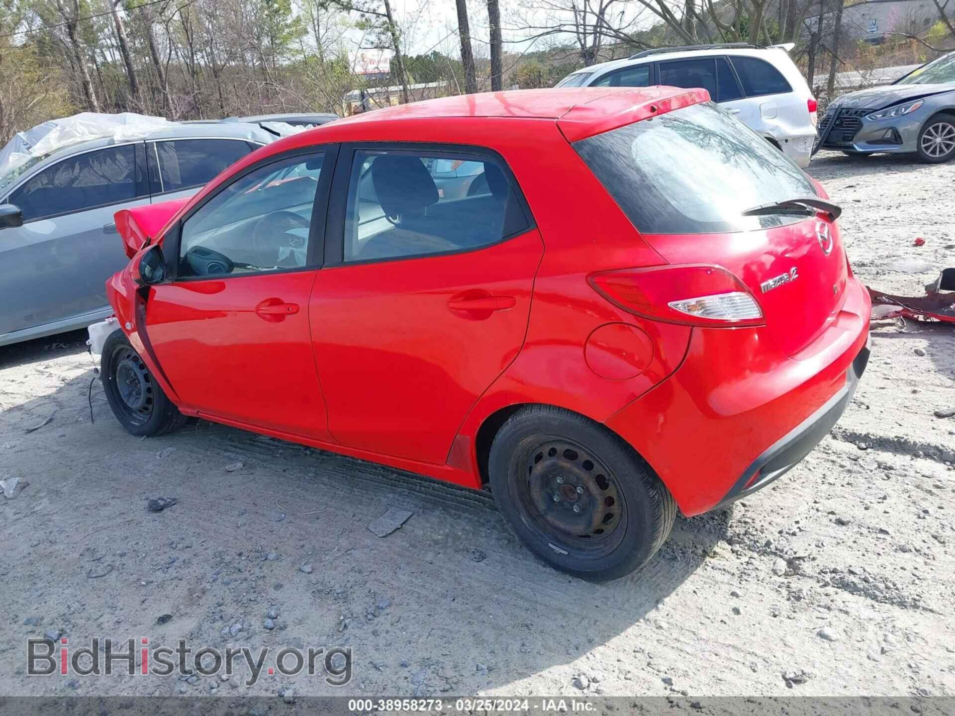 2013 MAZDA MAZDA2 - VIN: JM1DE1KY4D0170380 - Фото 3