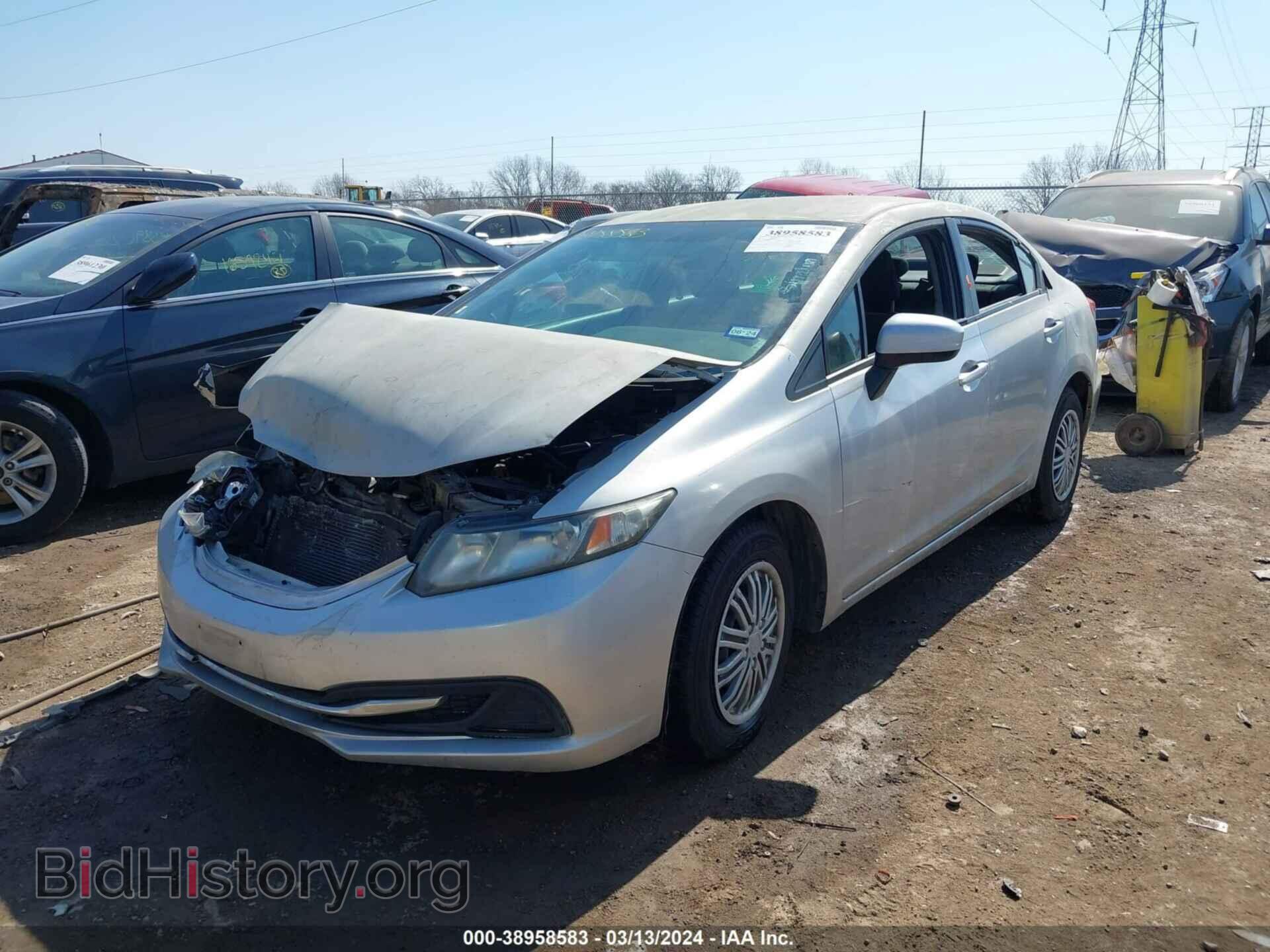 2015 HONDA CIVIC - VIN: 2HGFB2F58FH518270 - Photo 2