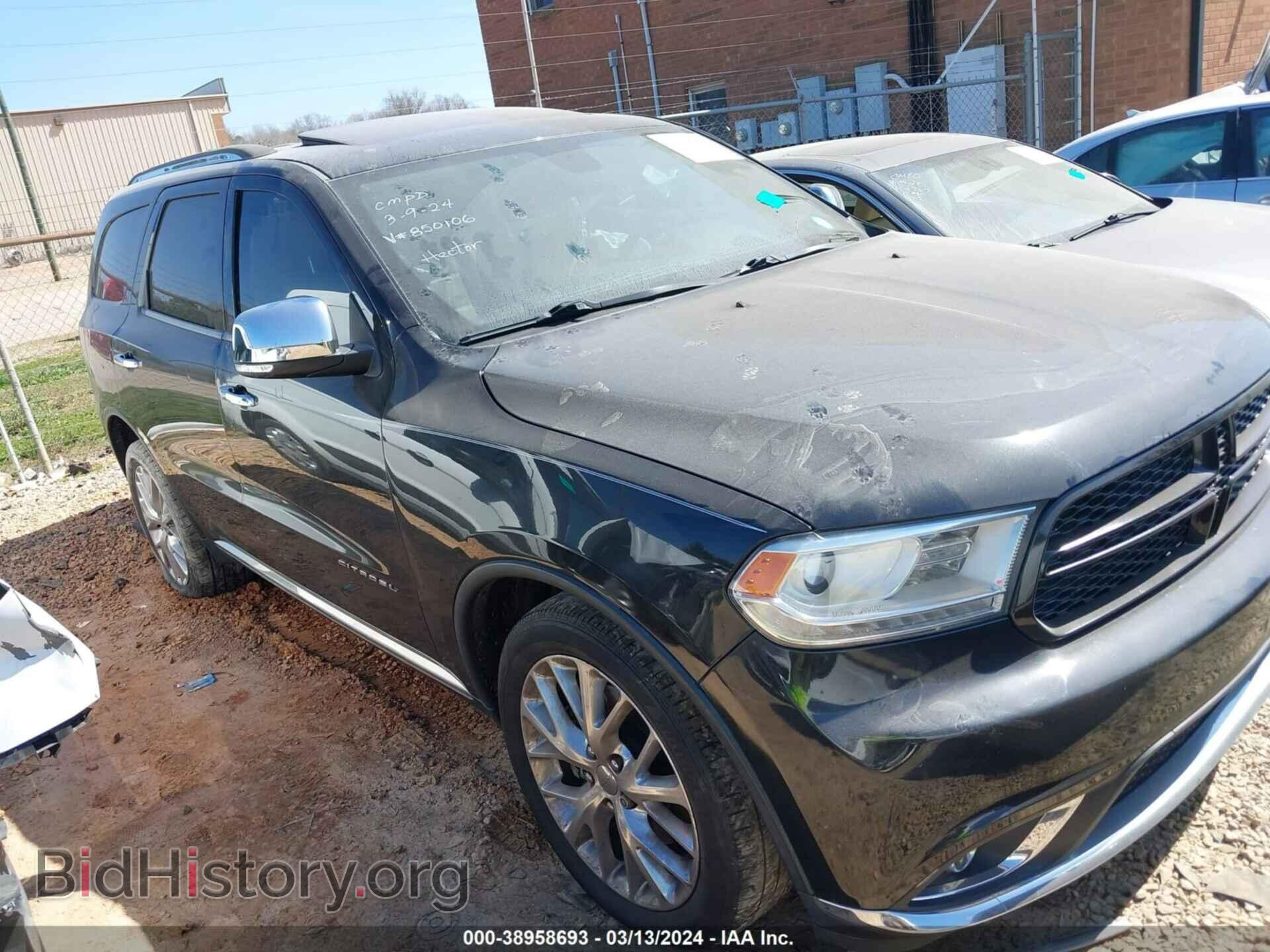 Photo 1C4RDHEG2FC850106 - DODGE DURANGO 2015