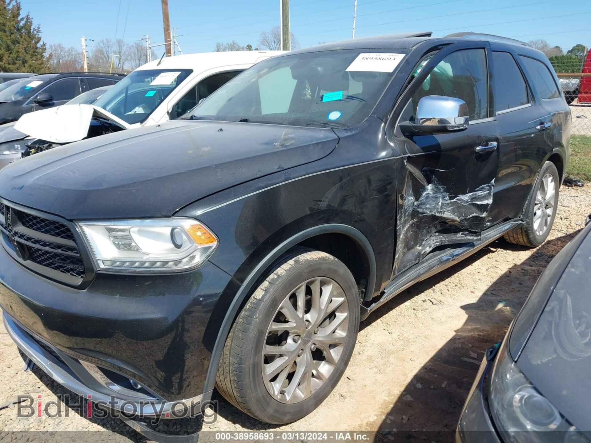 2015 DODGE DURANGO - VIN: 1C4RDHEG2FC850106 - Photo 2