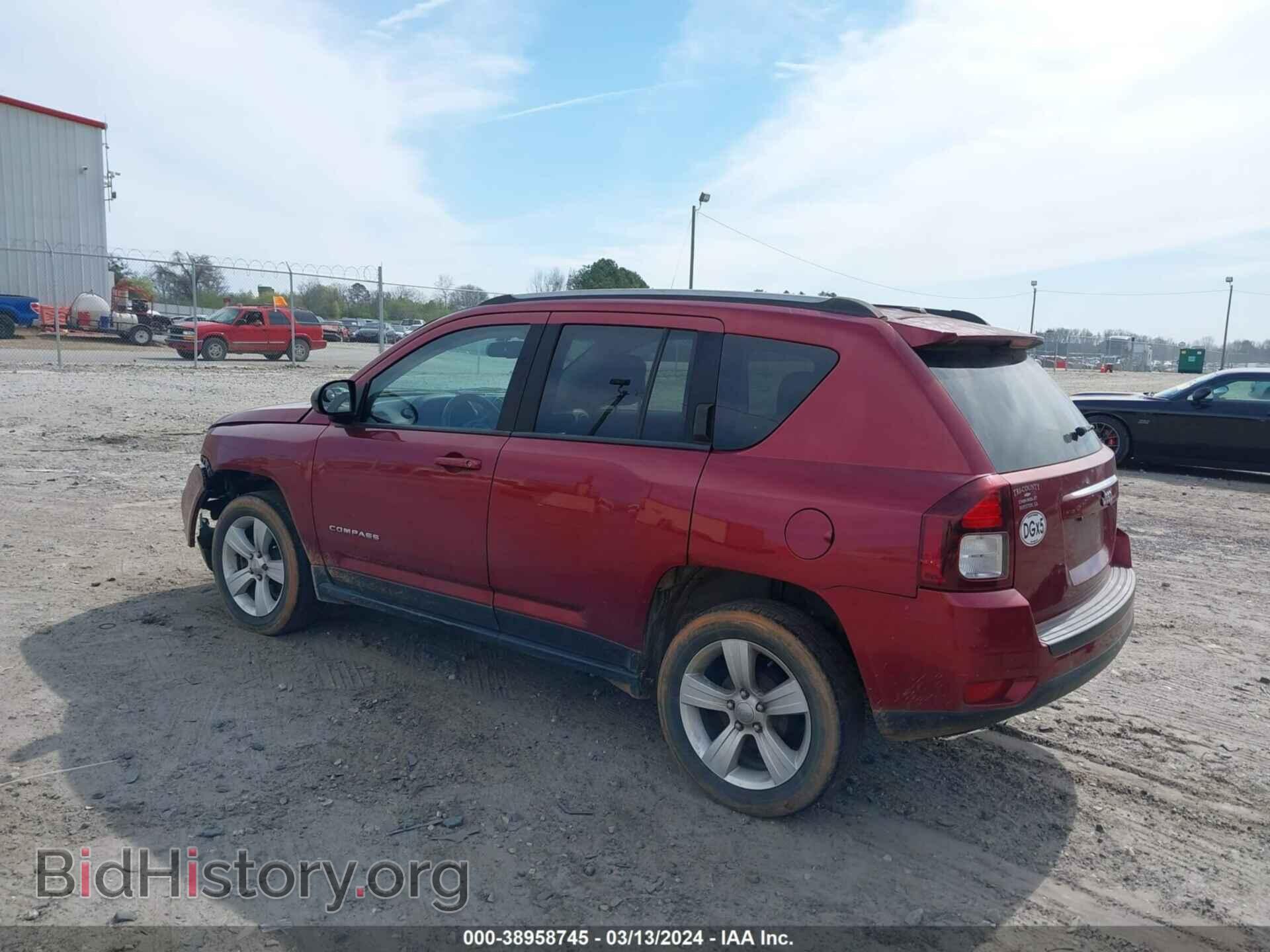 2016 JEEP COMPASS - VIN: 1C4NJCBA9GD664908 - Фото 3