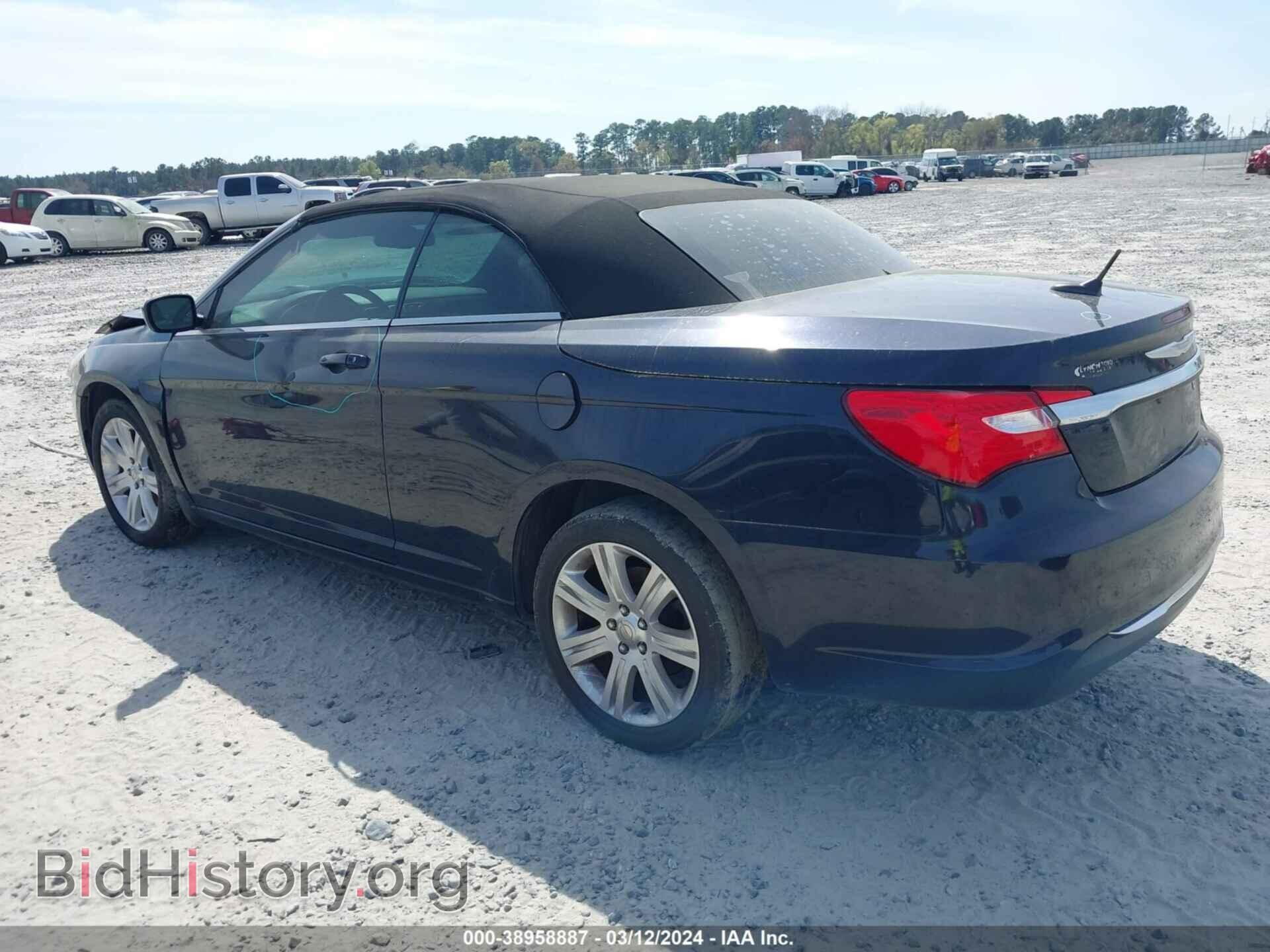2012 CHRYSLER 200 - VIN: 1C3BCBEB2CN143114 - Фото 3