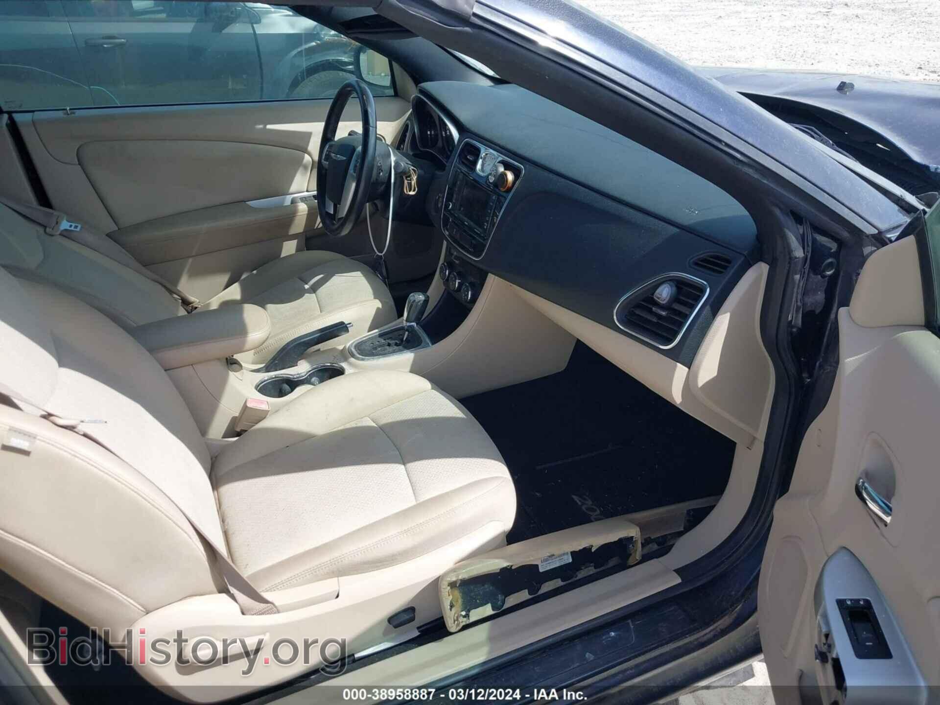 2012 CHRYSLER 200 - VIN: 1C3BCBEB2CN143114 - Фото 5